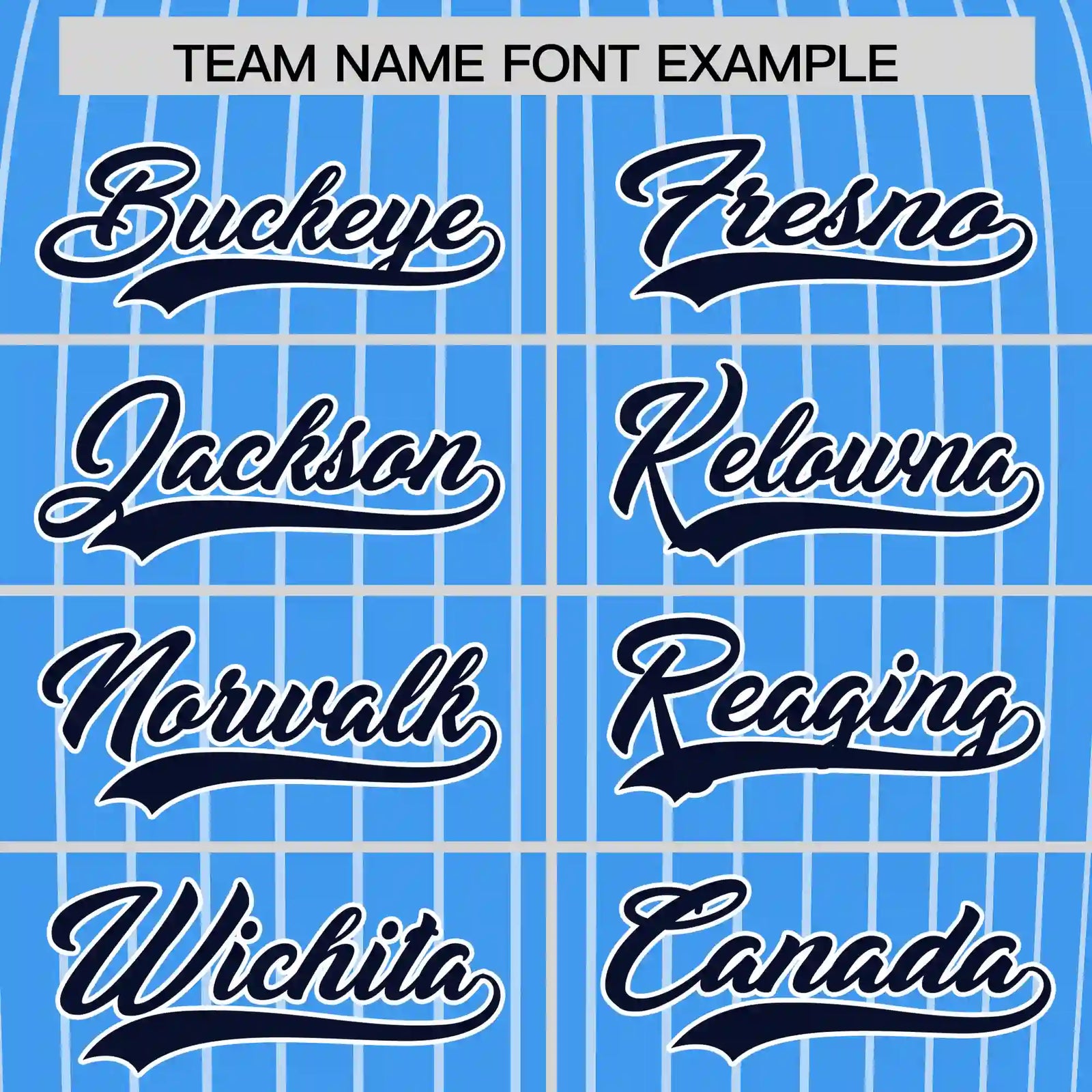 Custom Powder Blue White-Navy Pinstripe Pattern Design Performance T-Shirt