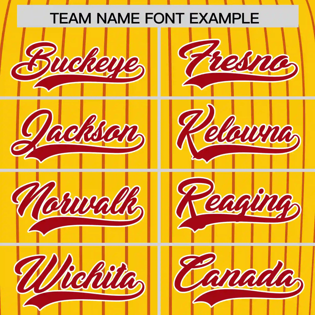 Custom Gold01 Red-White Pinstripe Pattern Design Performance T-Shirt