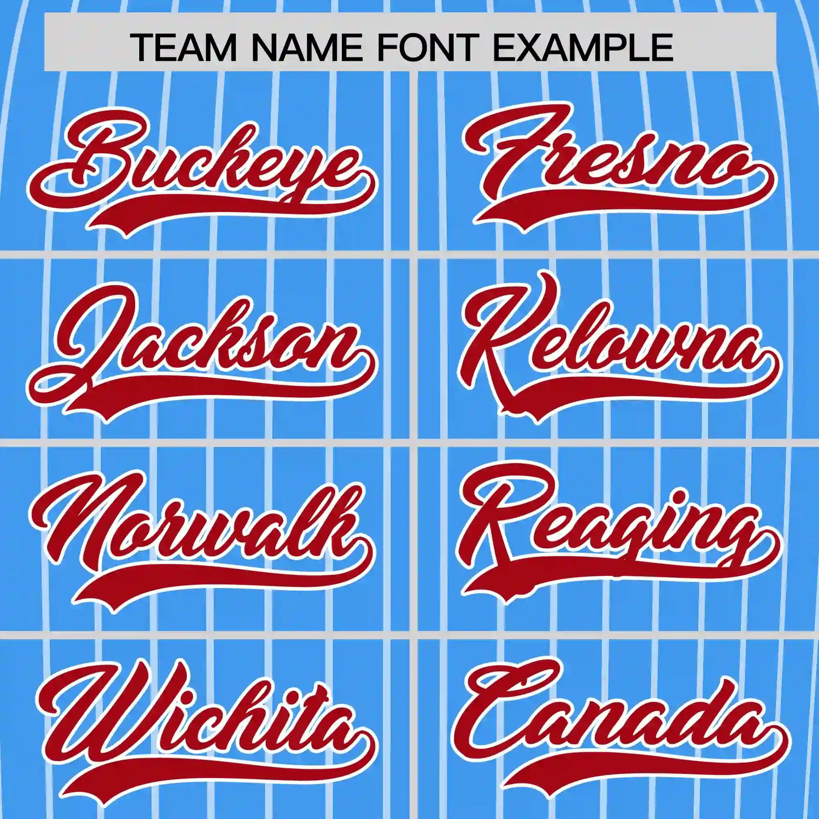 Custom Powder Blue White-Red Pinstripe Pattern Design Performance T-Shirt
