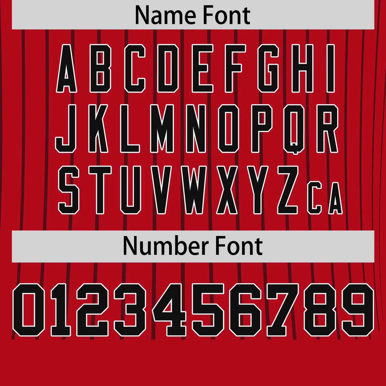 Custom Red Black-Black Pinstripe Pattern Design Performance T-Shirt