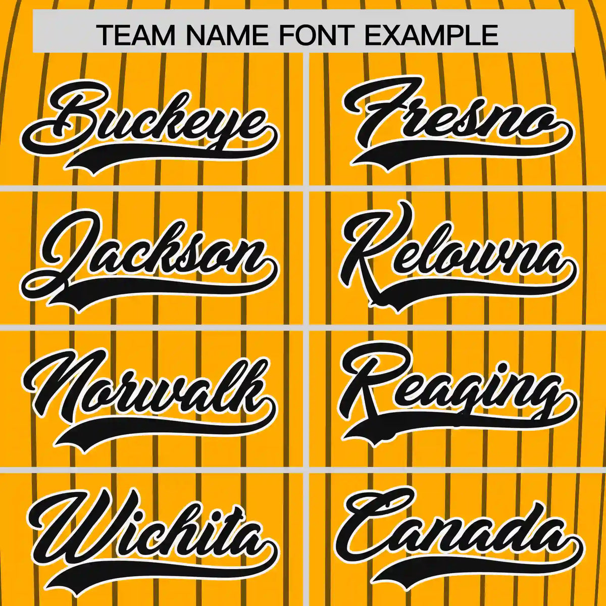 Custom Yellow Black-White Pinstripe Pattern Design Performance T-Shirt