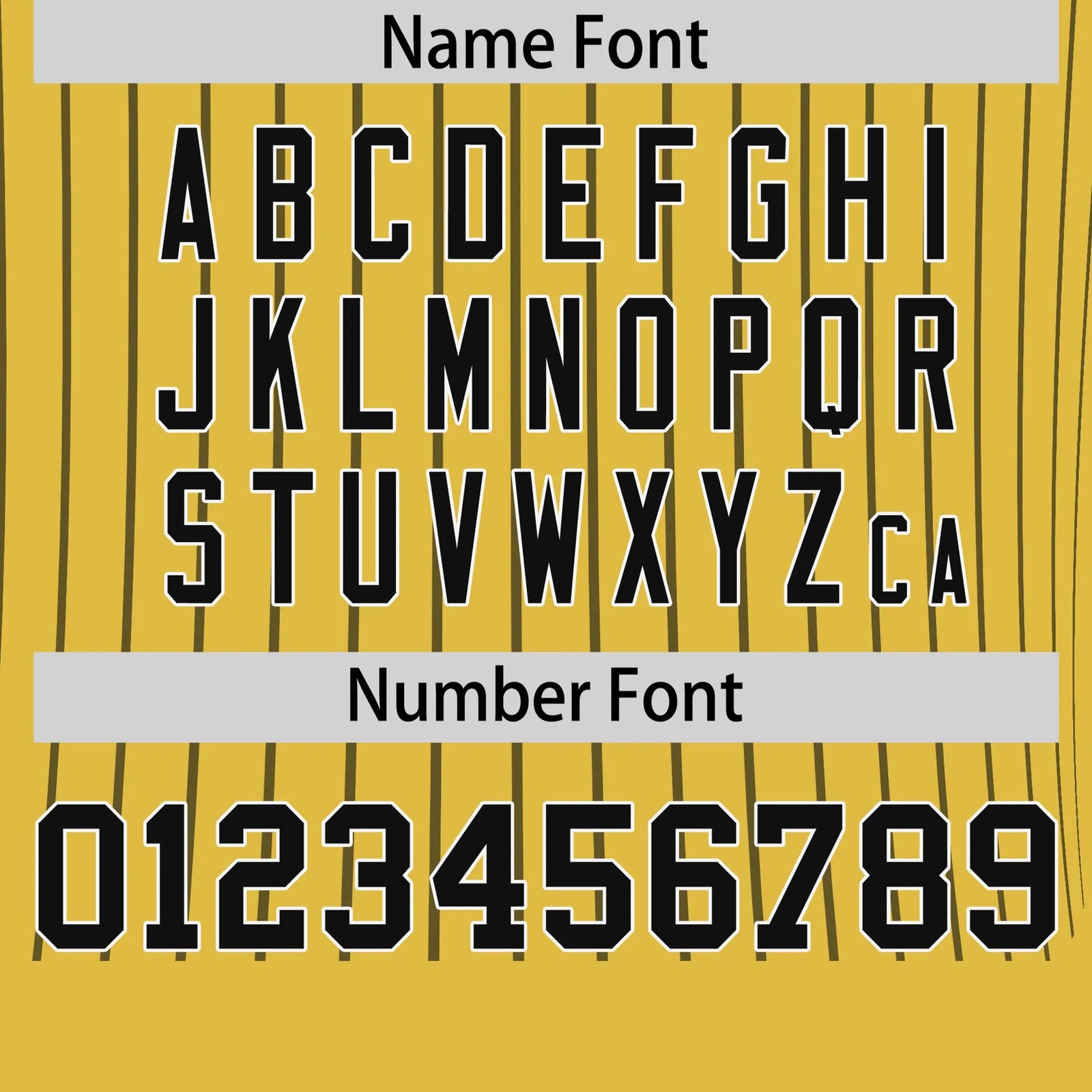 Custom Gold Black-White Pinstripe Pattern Design Performance T-Shirt