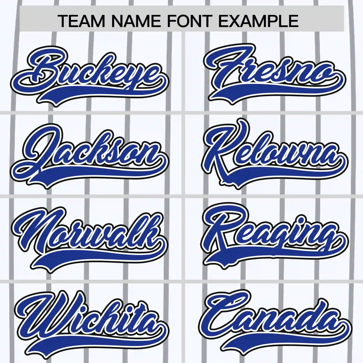 Custom White Black-Royal Blue Pinstripe Pattern Design Performance T-Shirt