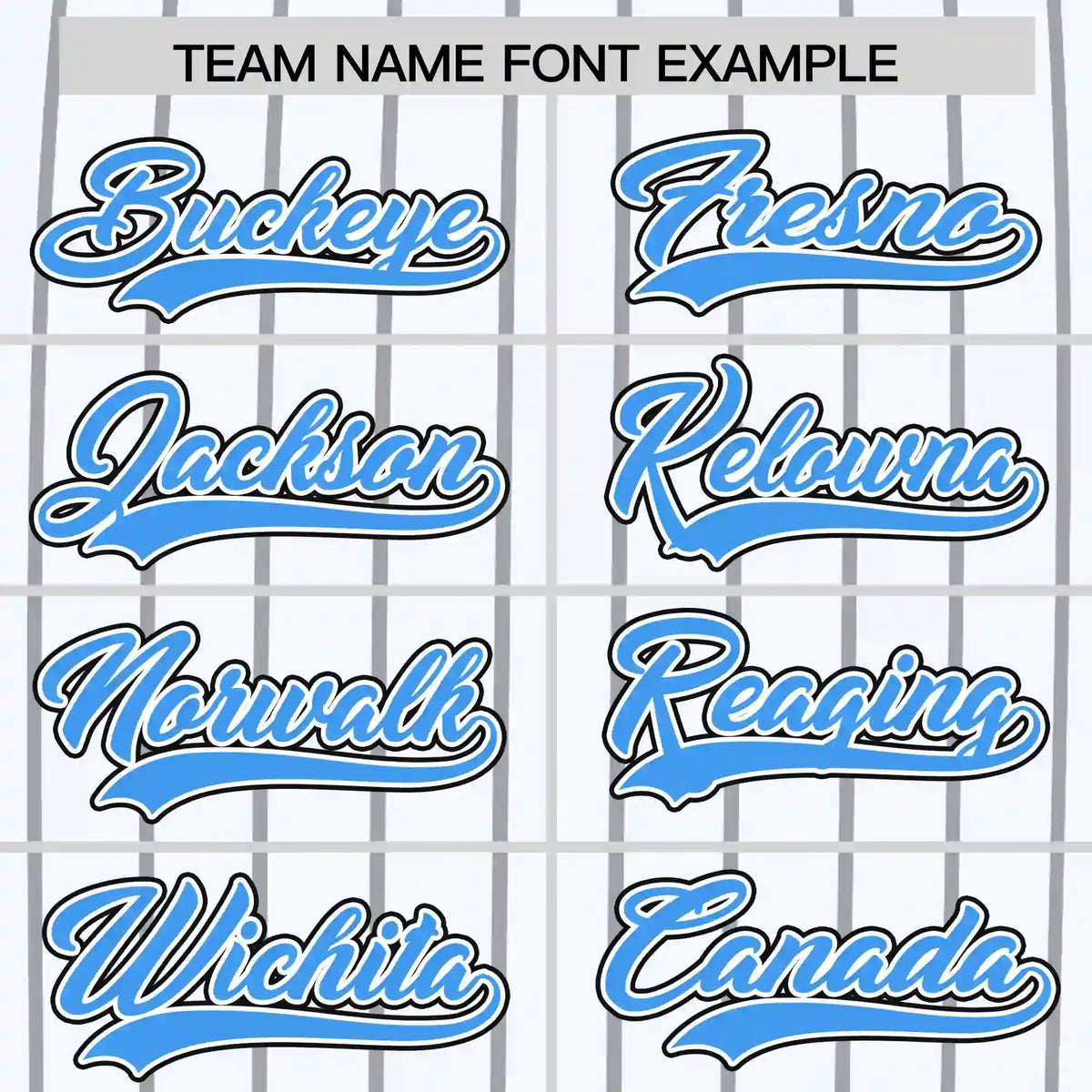 Custom White Black-Powder Blue Pinstripe Pattern Design Performance T-Shirt