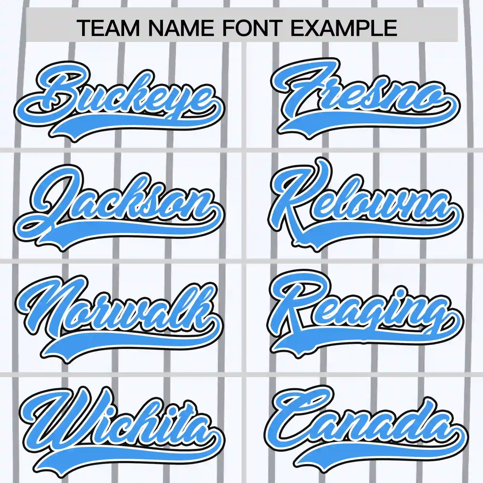 Custom White Black-Powder Blue Pinstripe Pattern Design Performance T-Shirt