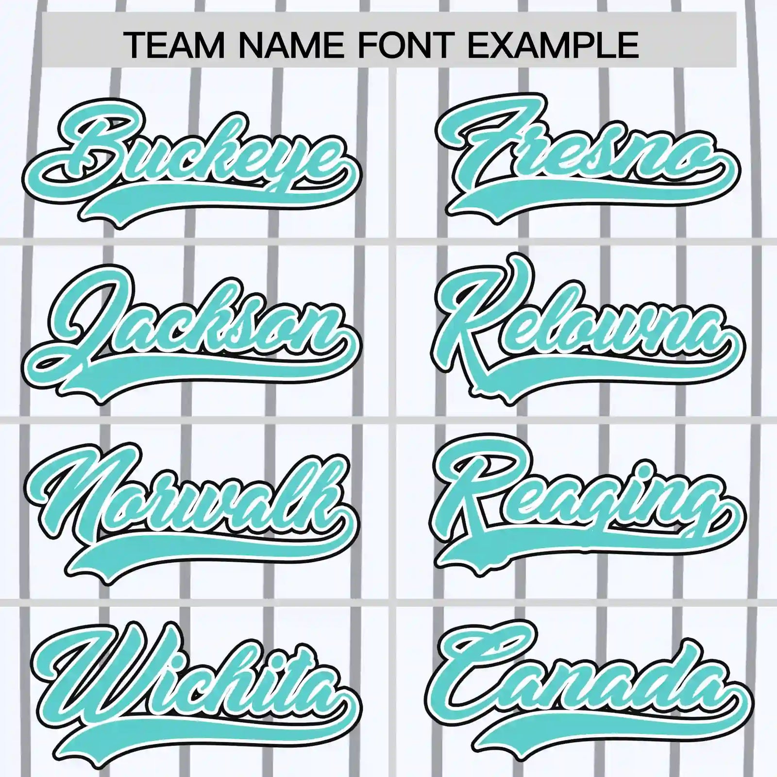 Custom White Black-Aqua Pinstripe Pattern Design Performance T-Shirt