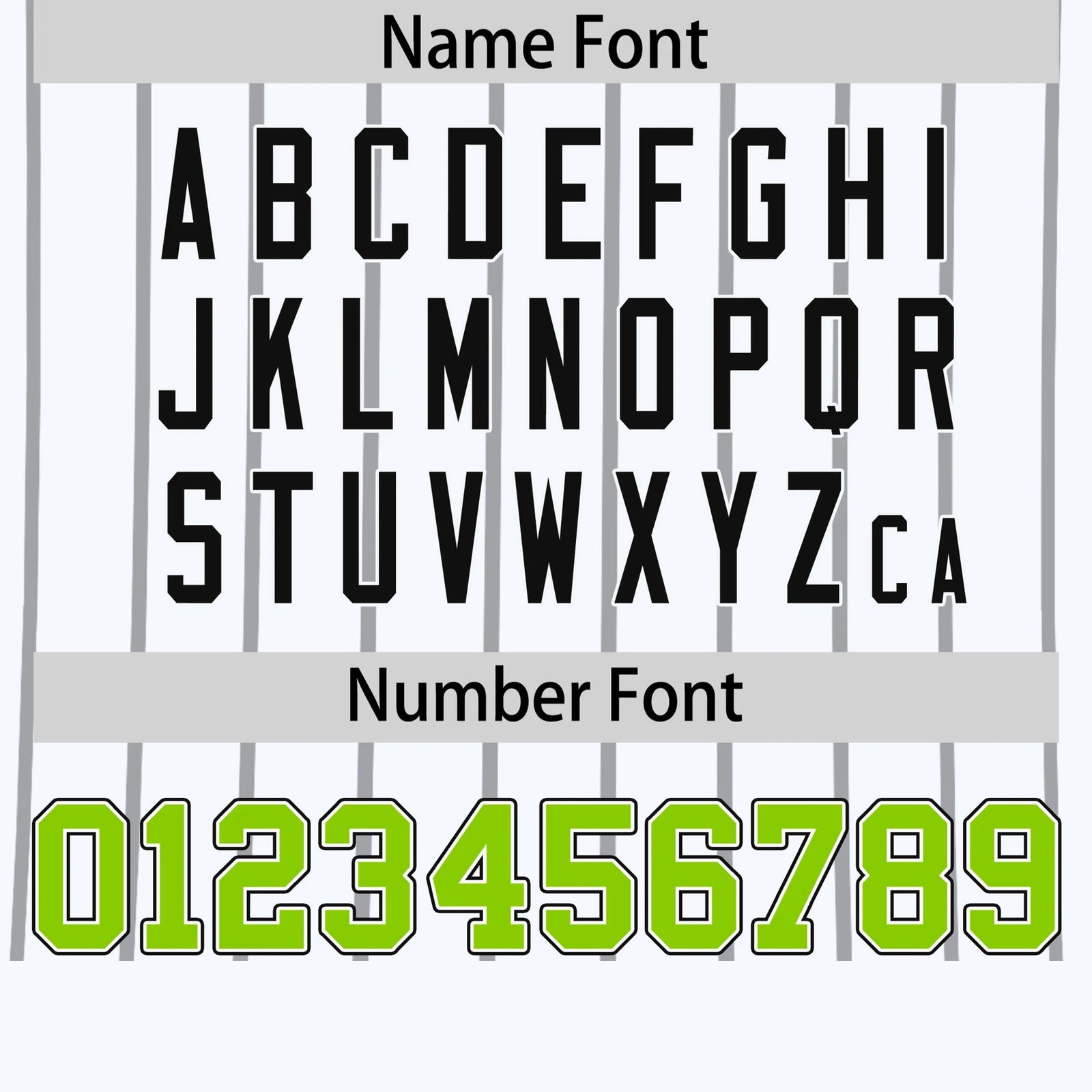 Custom White Black-Neon Green Pinstripe Pattern Design Performance T-Shirt