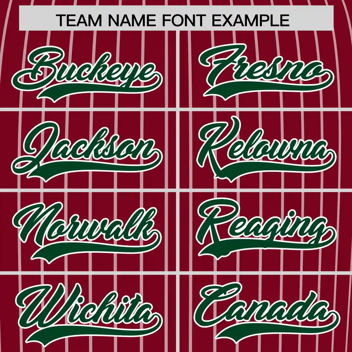 Custom Crimson White-Green Pinstripe Pattern Design Performance T-Shirt