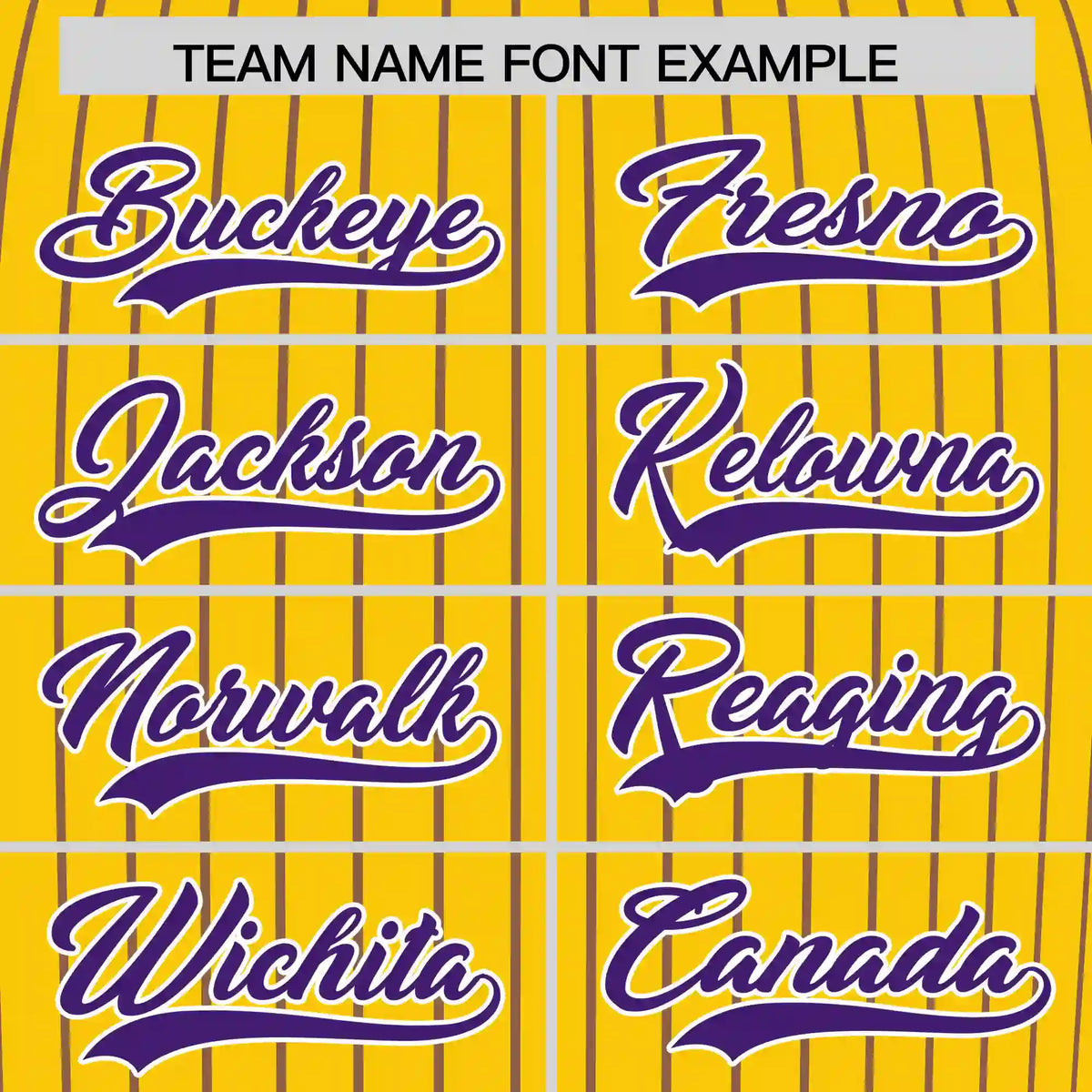 Custom Gold01 Purple-White Pinstripe Pattern Design Performance T-Shirt