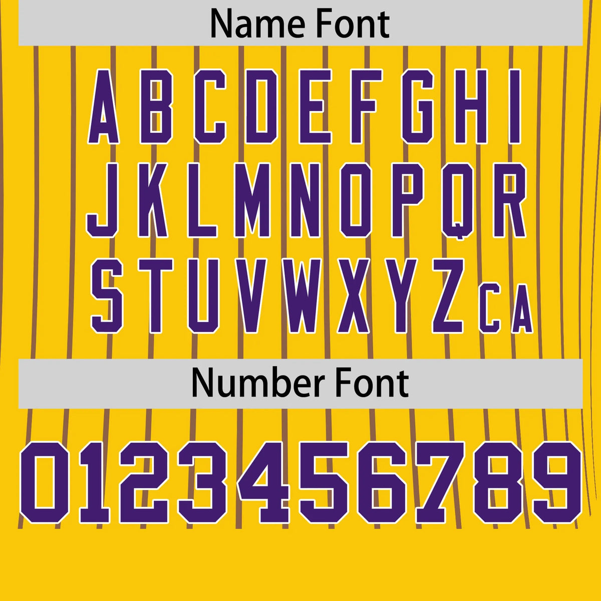 Custom Gold01 Purple-White Pinstripe Pattern Design Performance T-Shirt