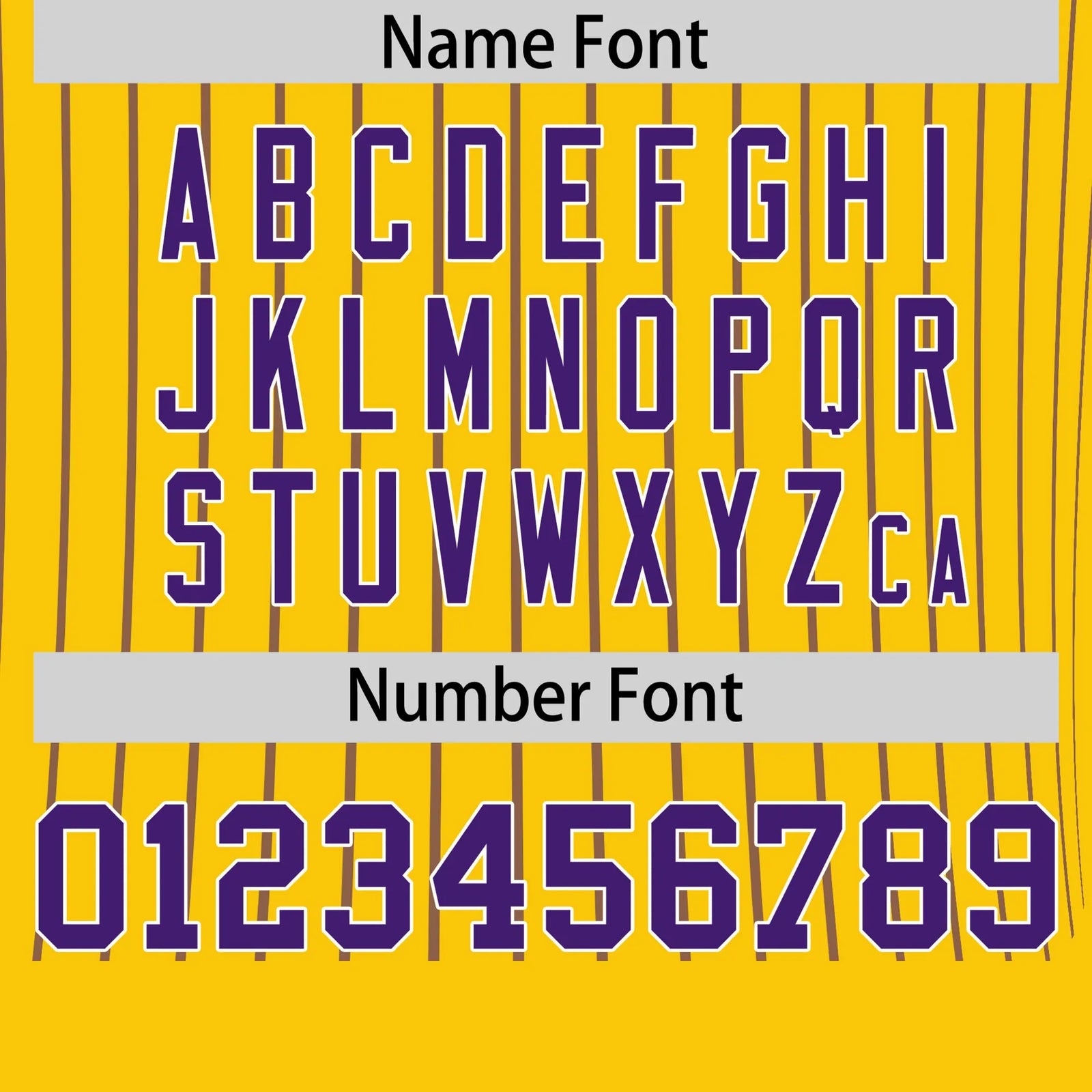 Custom Gold01 Purple-White Pinstripe Pattern Design Performance T-Shirt