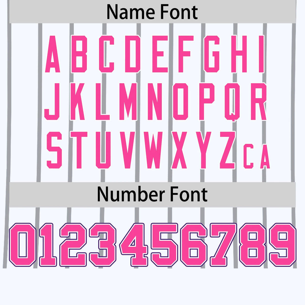 Custom White Black-Purple Pinstripe Pattern Design Performance T-Shirt