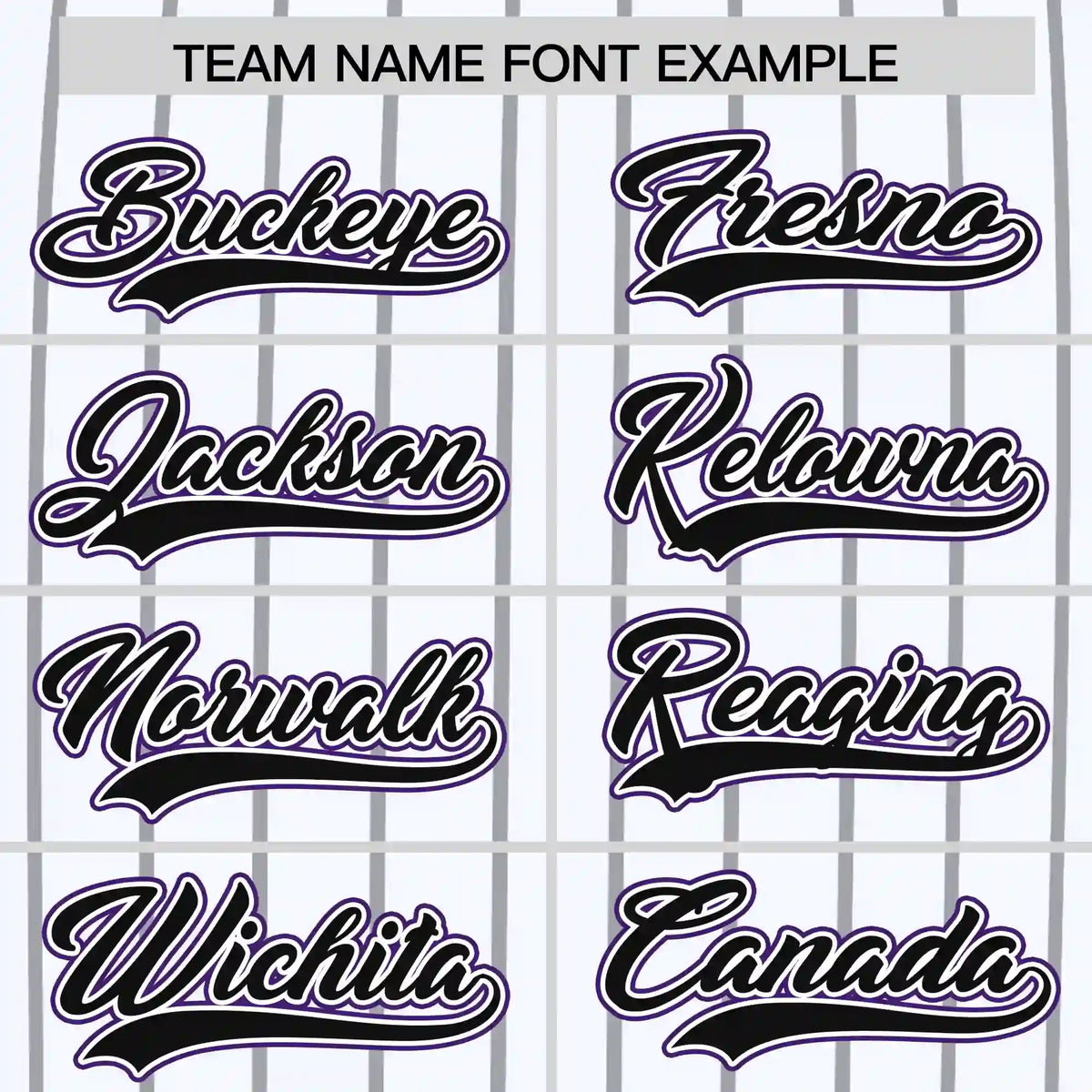 Custom White Black-Purple Pinstripe Pattern Design Performance T-Shirt