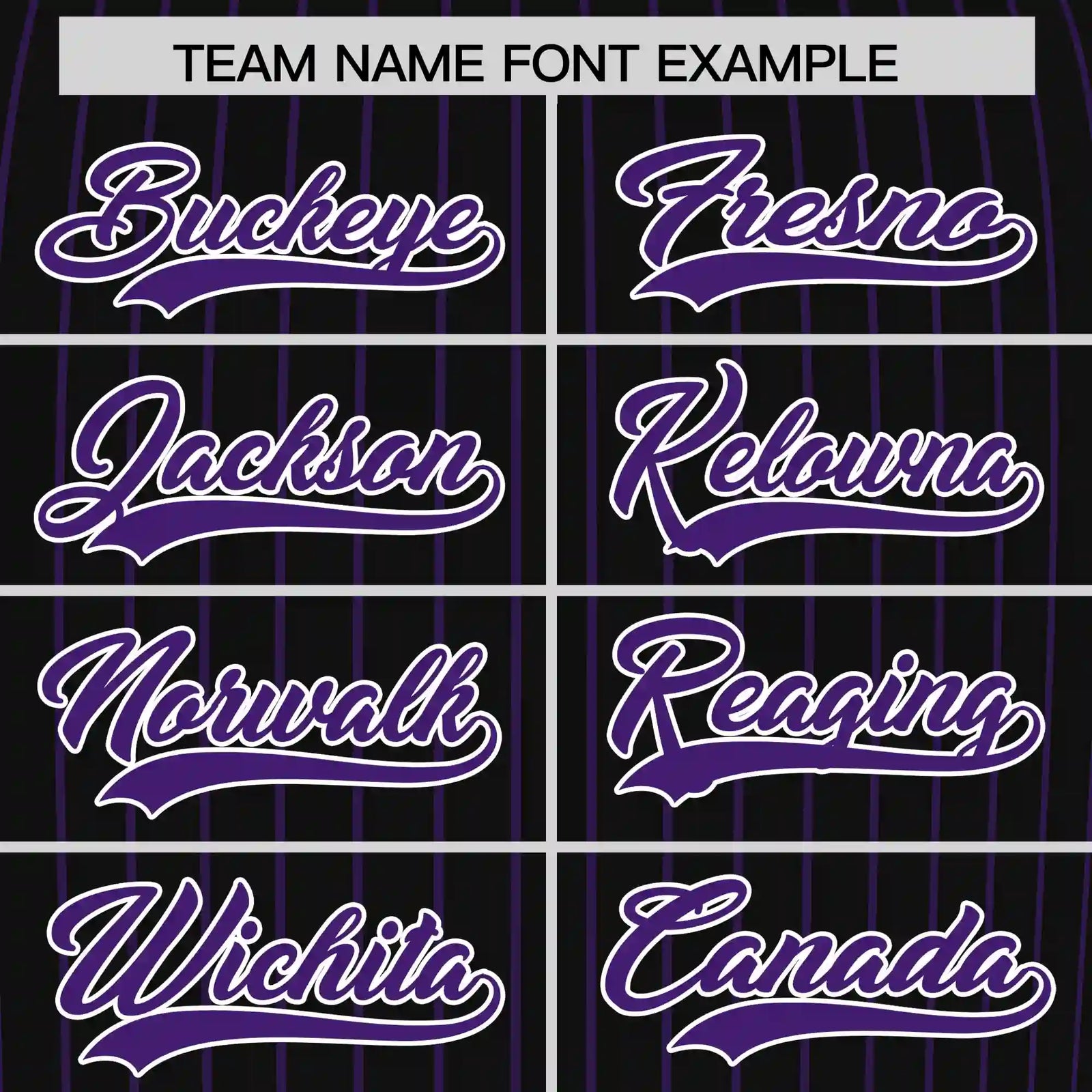 Custom Black Purple-White Pinstripe Pattern Design Performance T-Shirt