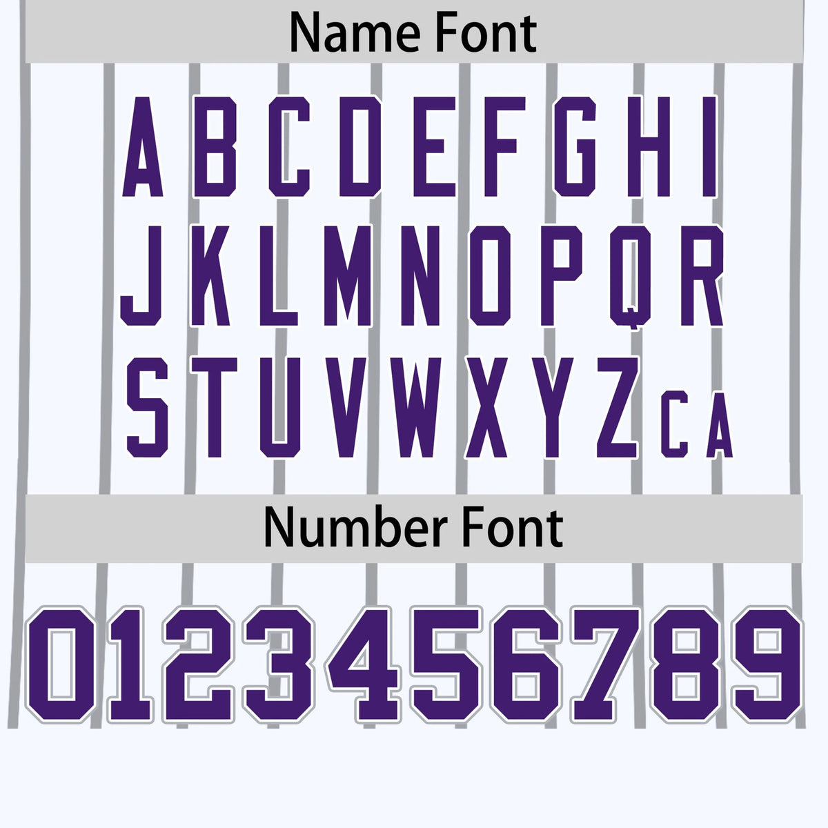 Custom White Black-Purple Pinstripe Pattern Design Performance T-Shirt