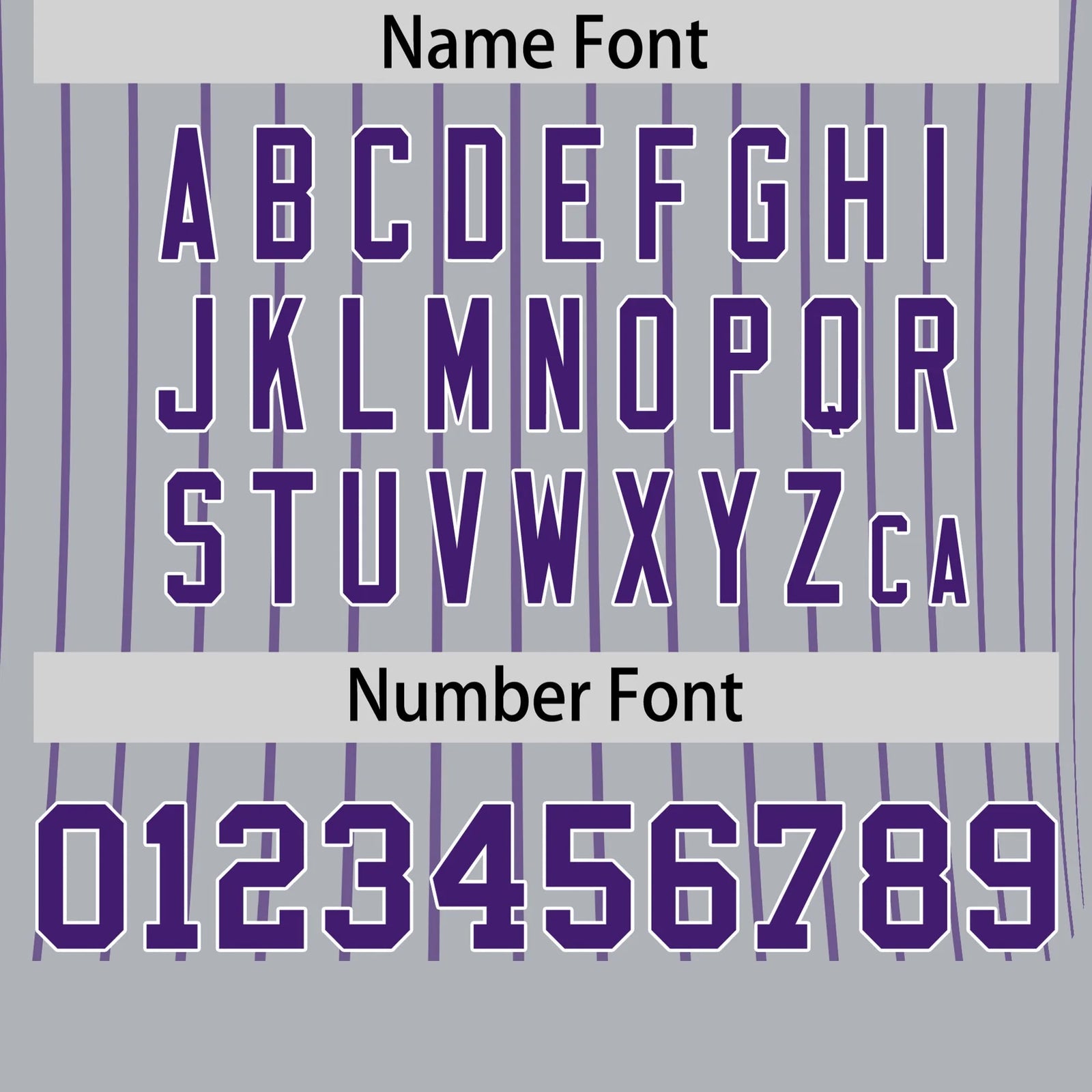 Custom Gray Purple-White Pinstripe Pattern Design Performance T-Shirt