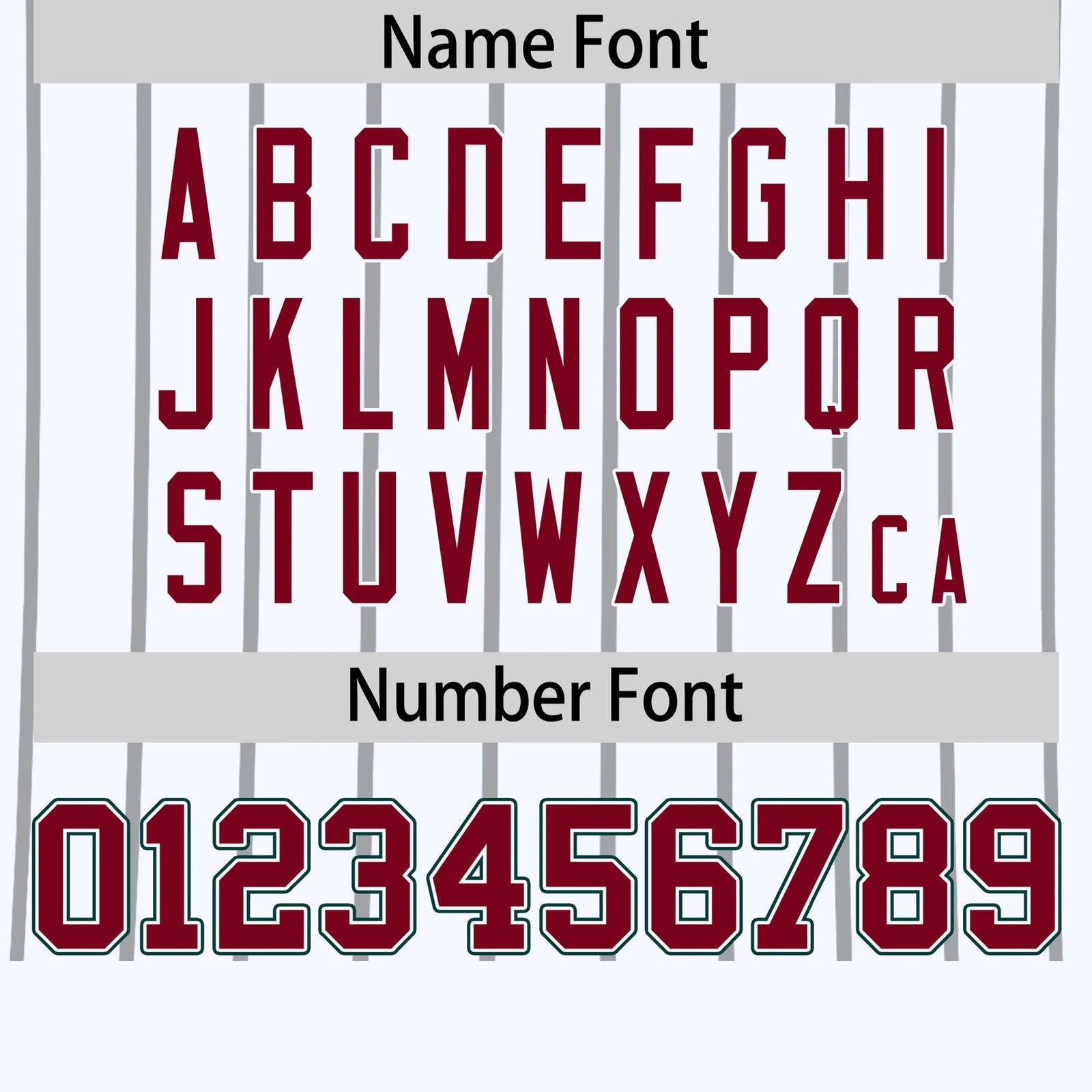 Custom White Black-Crimson Pinstripe Pattern Design Performance T-Shirt