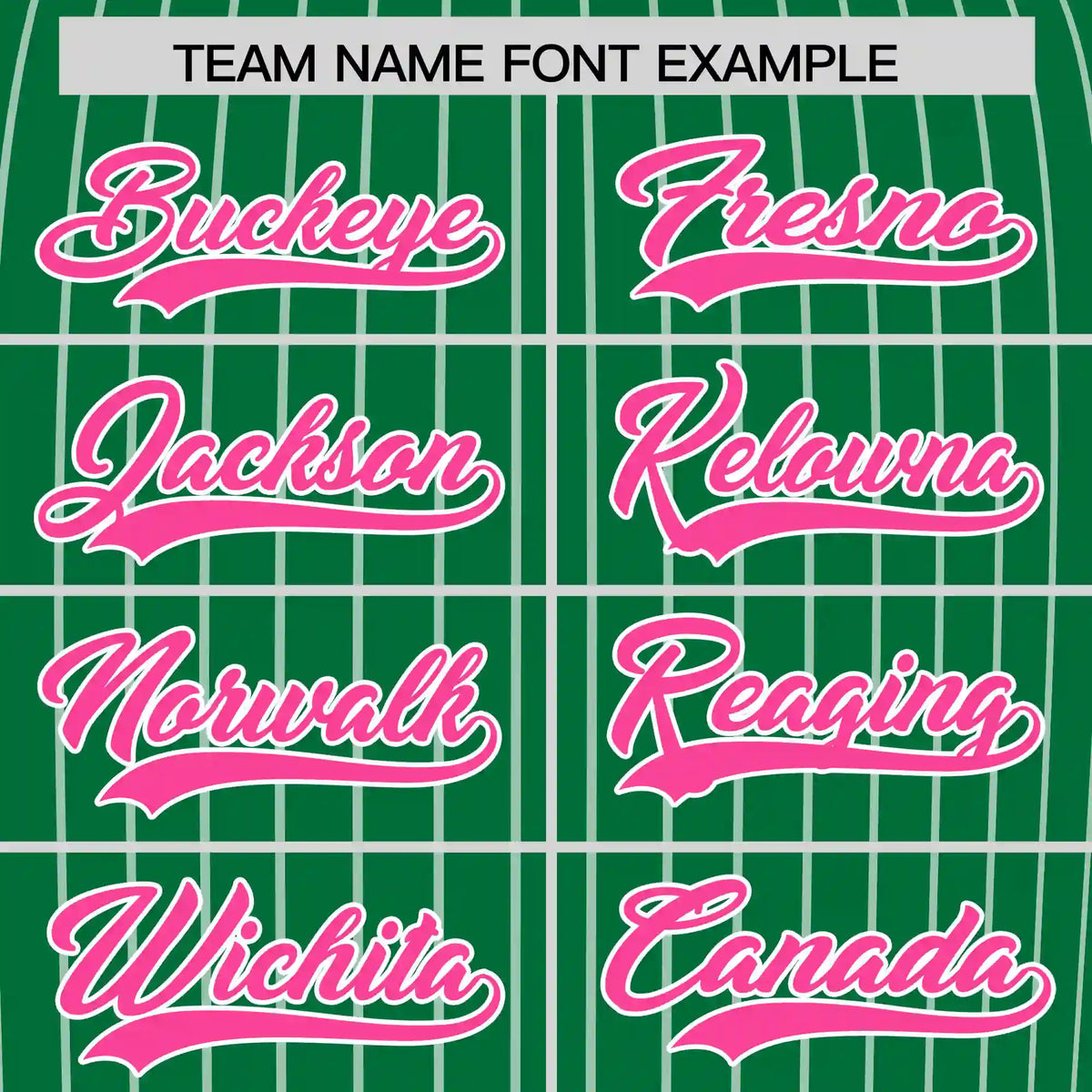 Custom Kelly Green White-Pink Pinstripe Pattern Design Performance T-Shirt