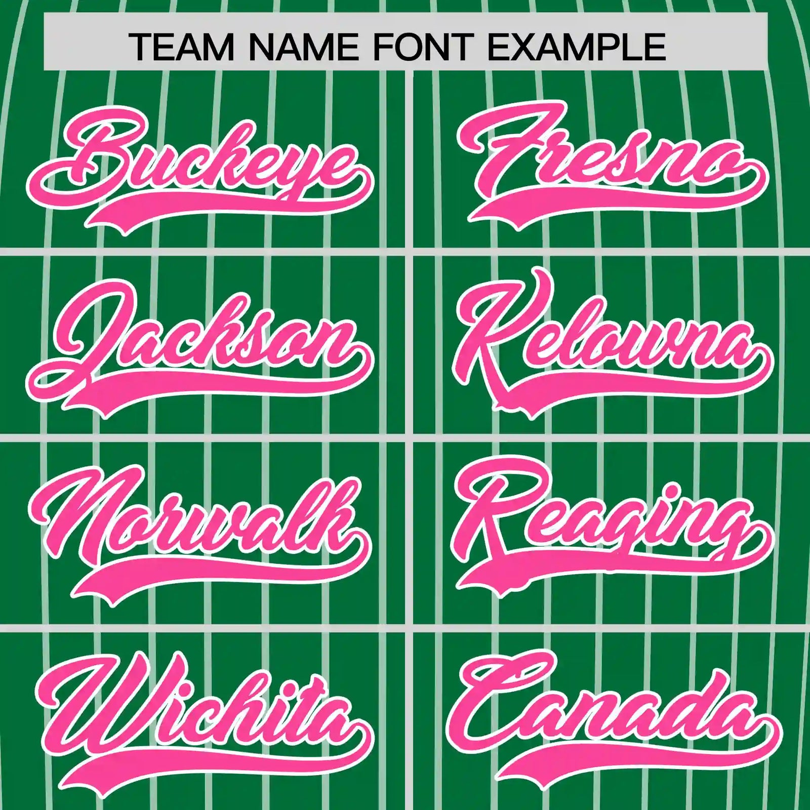 Custom Kelly Green White-Pink Pinstripe Pattern Design Performance T-Shirt