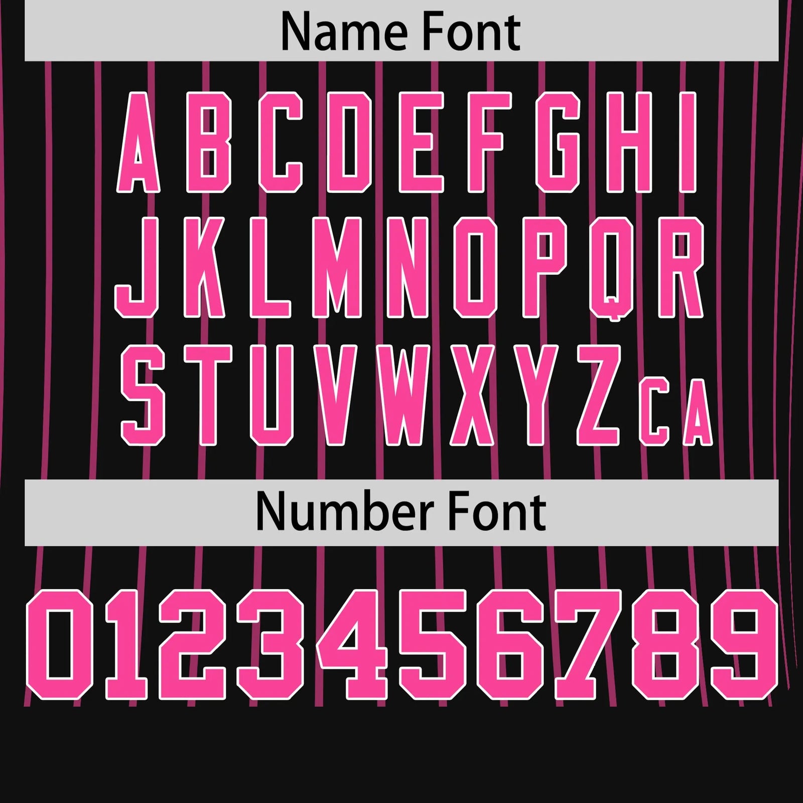 Custom Black Pink-Pink Pinstripe Pattern Design Performance T-Shirt