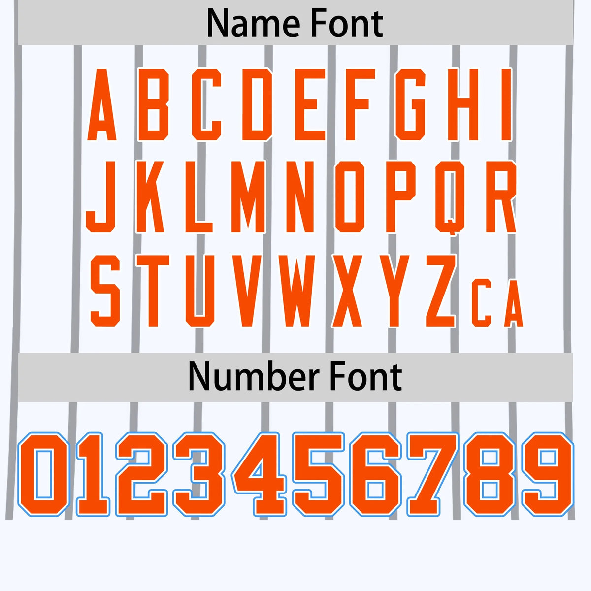 Custom White Gray-Powder Blue Pinstripe Pattern Design Performance T-Shirt