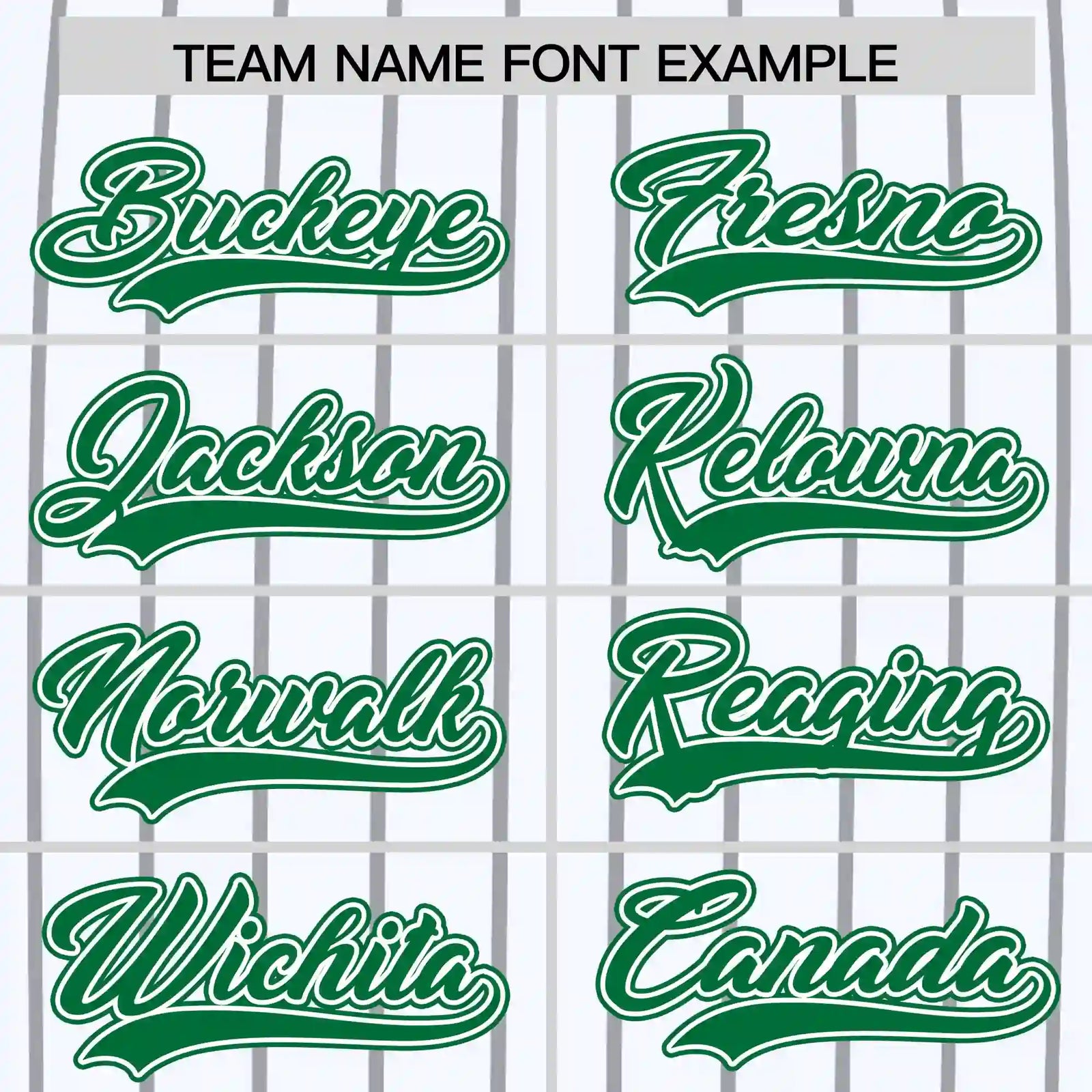 Custom White Gray-Kelly Green Pinstripe Pattern Design Performance T-Shirt