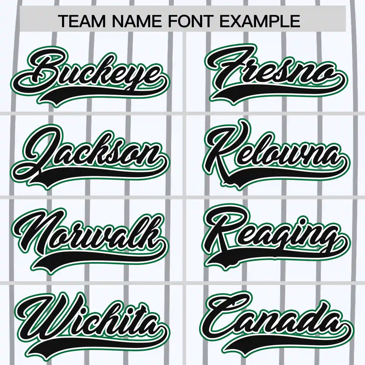 Custom White Gray-Kelly Green Pinstripe Pattern Design Performance T-Shirt