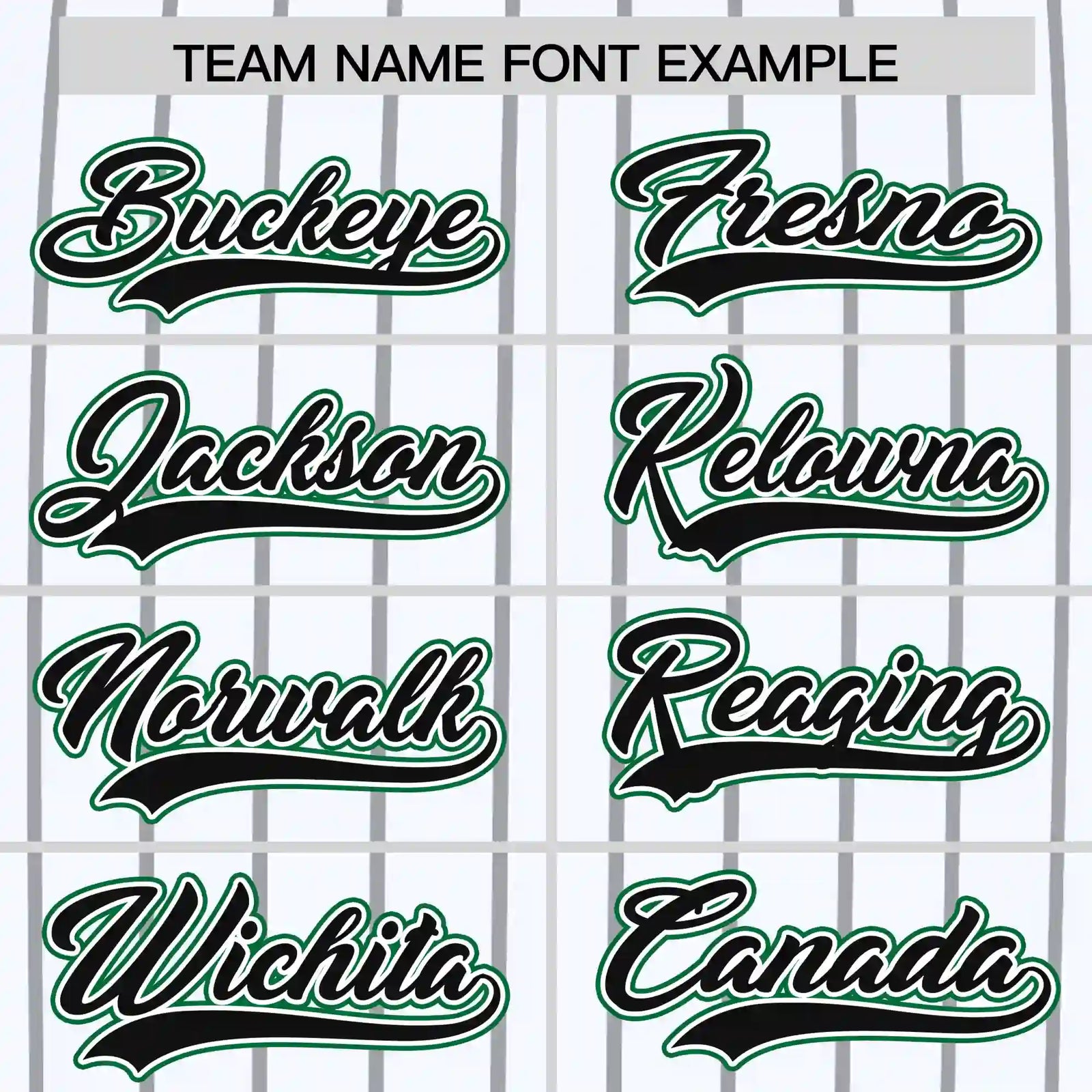 Custom White Gray-Kelly Green Pinstripe Pattern Design Performance T-Shirt