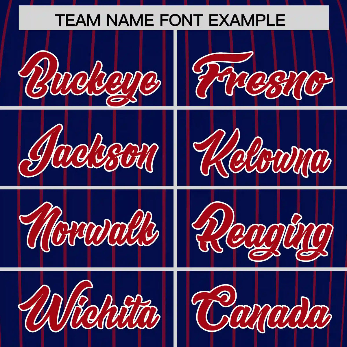 Custom Royal Blue Red-Red Pinstripe Pattern Design Performance T-Shirt