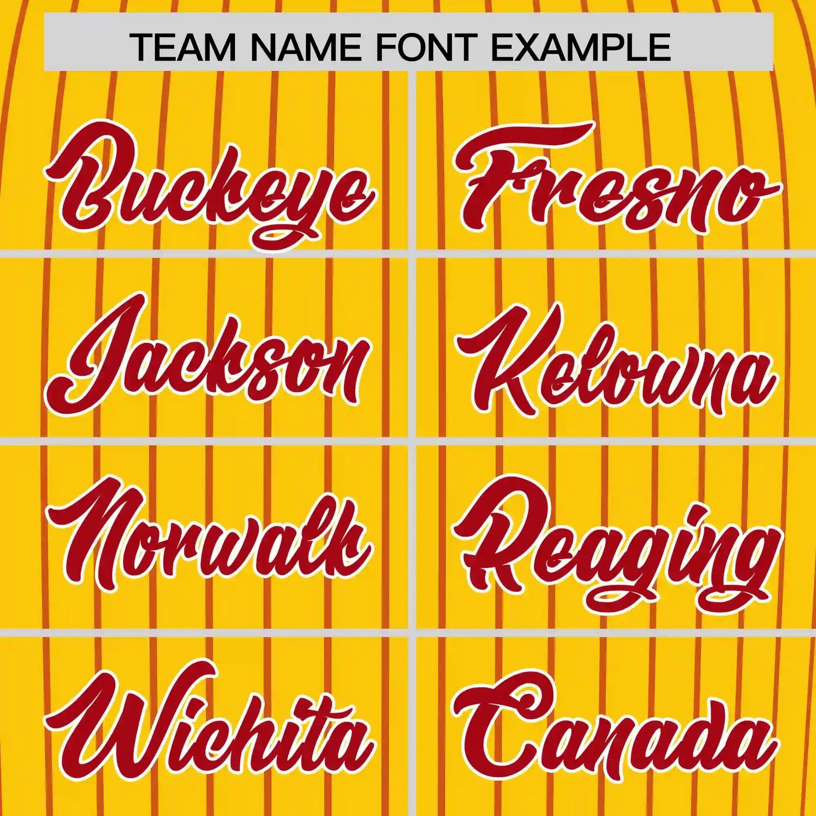 Custom Gold01 Red-White Pinstripe Pattern Design Performance T-Shirt