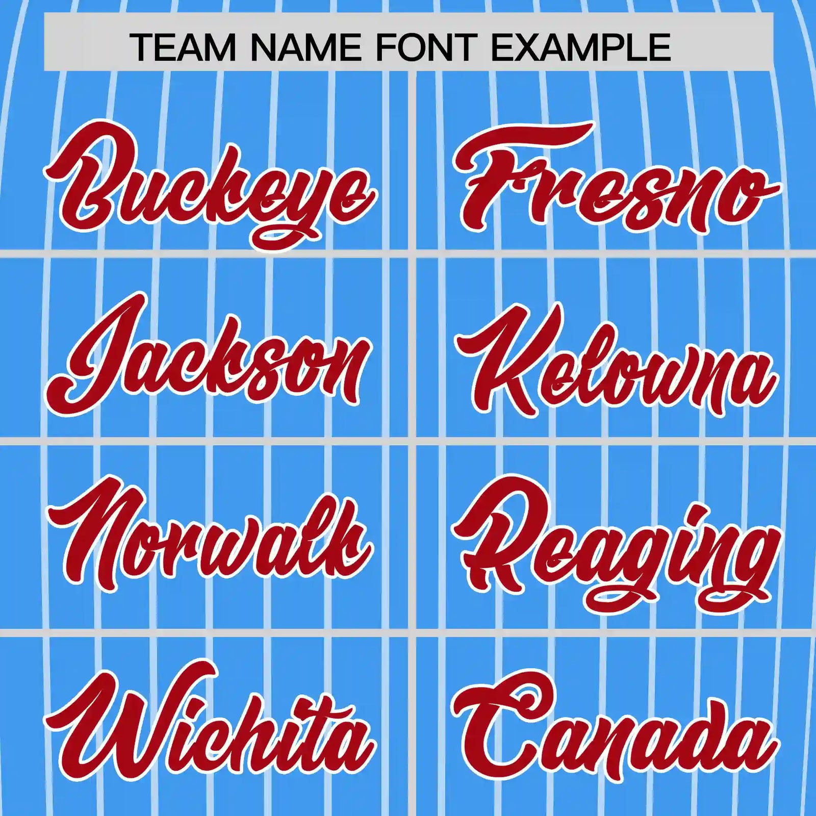 Custom Powder Blue White-Red Pinstripe Pattern Design Performance T-Shirt