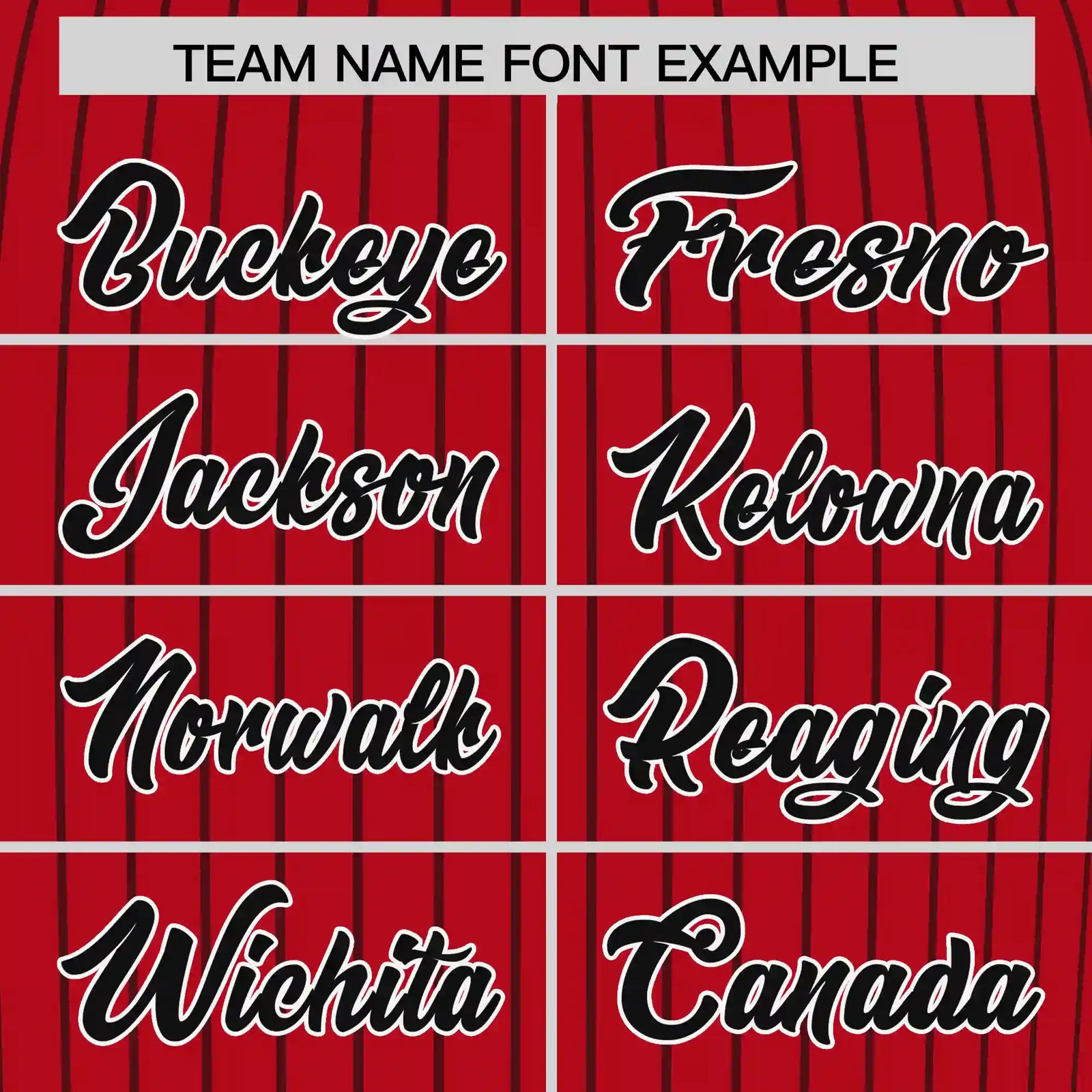 Custom Red Black-Black Pinstripe Pattern Design Performance T-Shirt