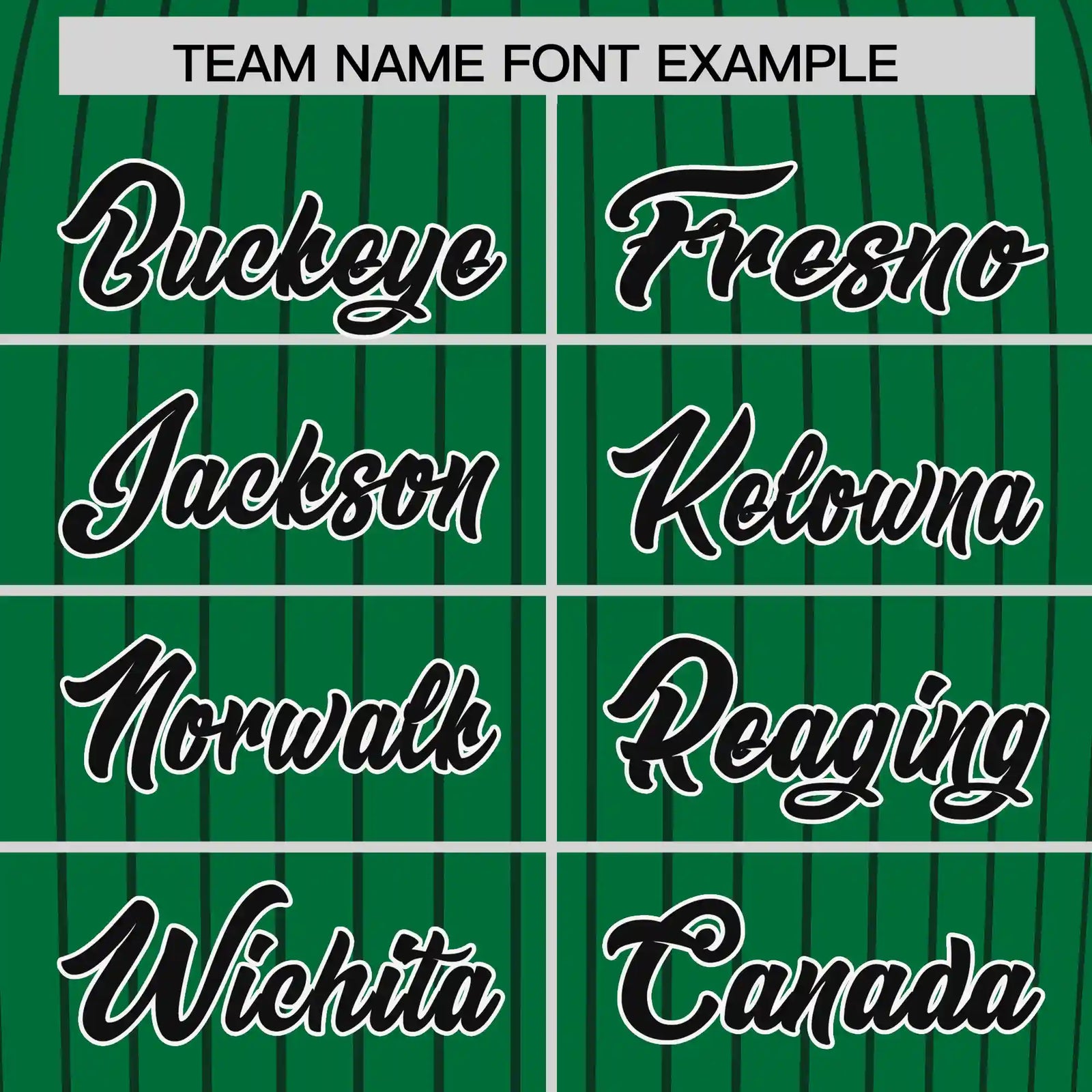 Custom Kelly Green Black-White Pinstripe Pattern Design Performance T-Shirt