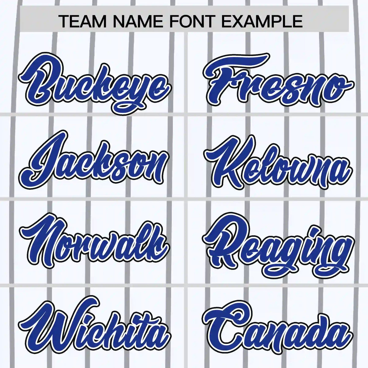 Custom White Black-Royal Blue Pinstripe Pattern Design Performance T-Shirt