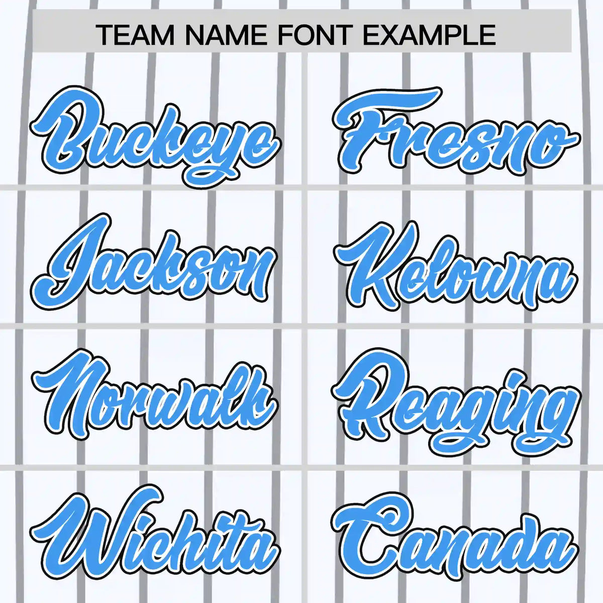 Custom White Black-Powder Blue Pinstripe Pattern Design Performance T-Shirt