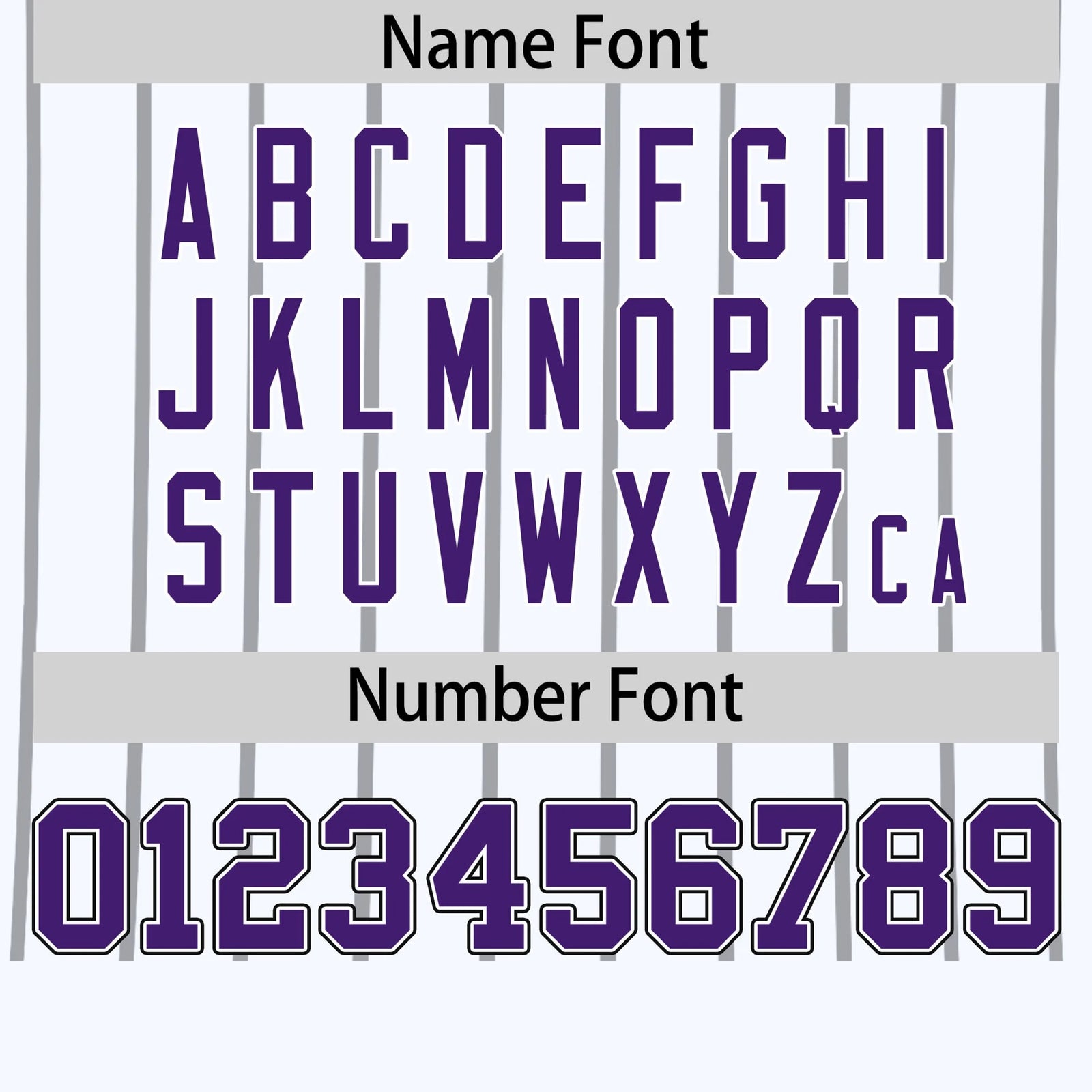 Custom White Black-Purple Pinstripe Pattern Design Performance T-Shirt