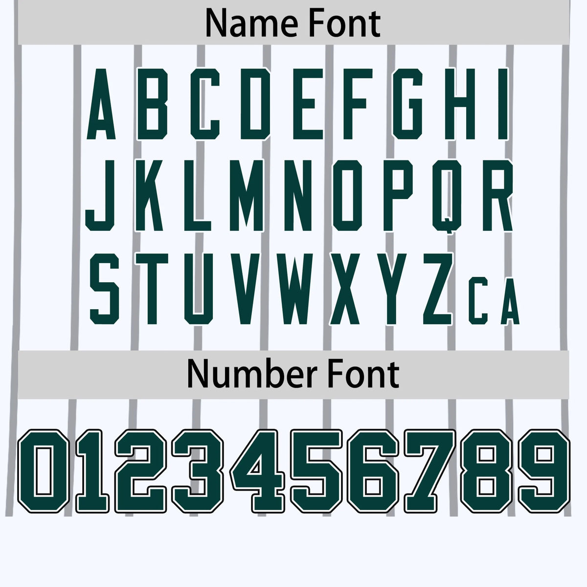 Custom White Black-Midnight Green Pinstripe Pattern Design Performance T-Shirt