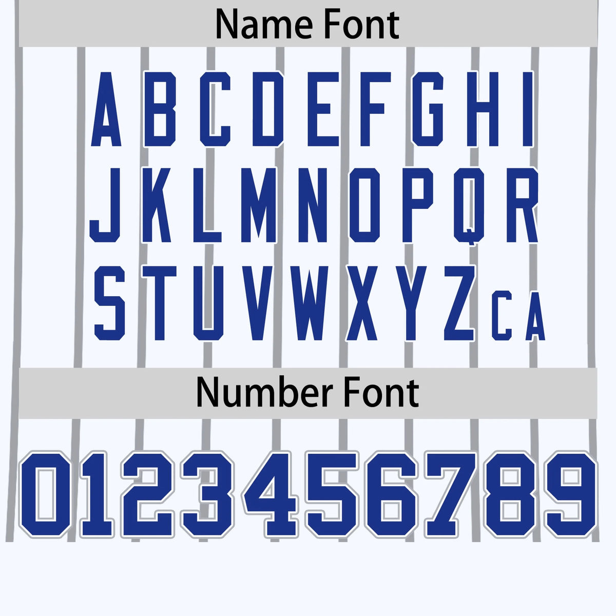 Custom White Black-Royal Blue Pinstripe Pattern Design Performance T-Shirt