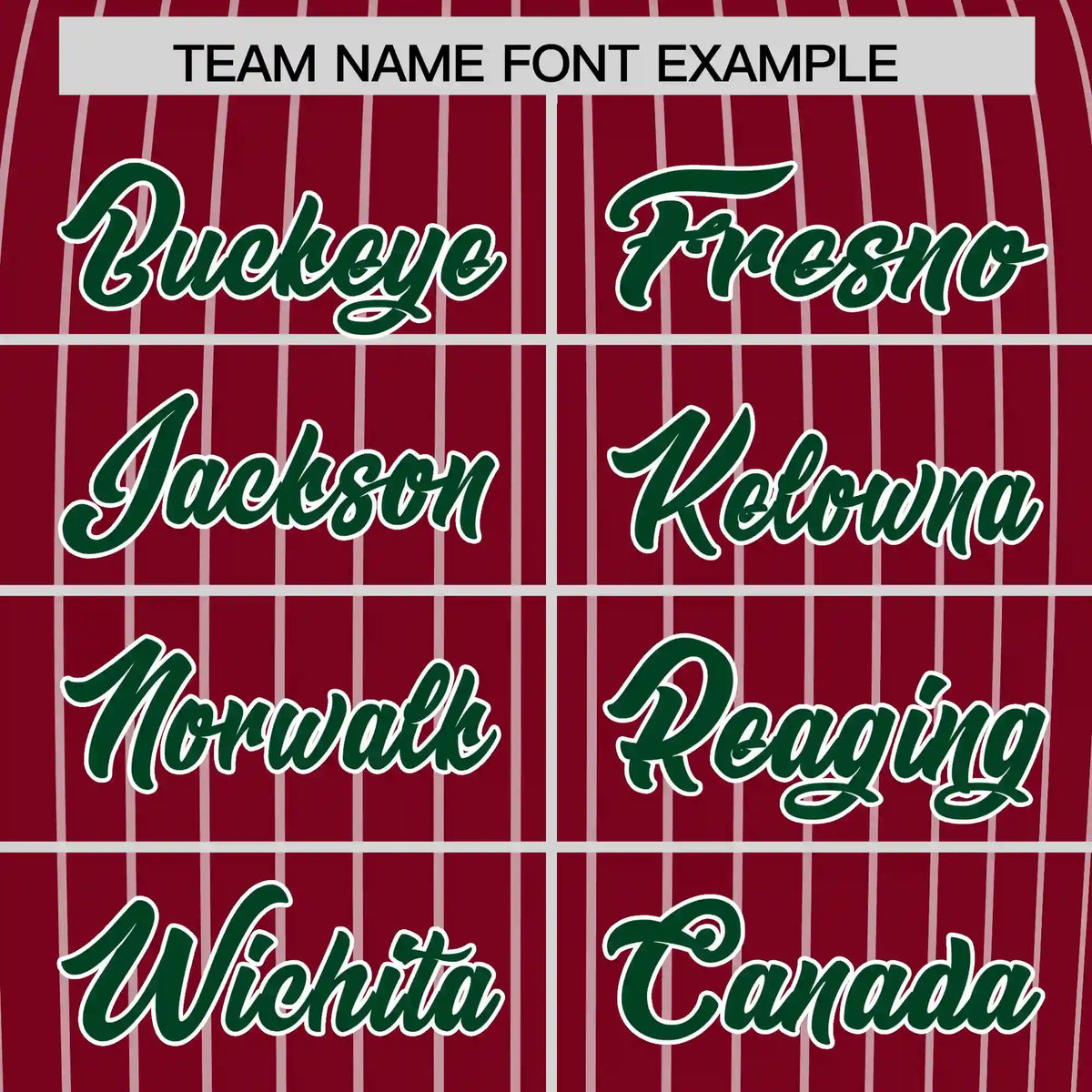 Custom Crimson White-Green Pinstripe Pattern Design Performance T-Shirt