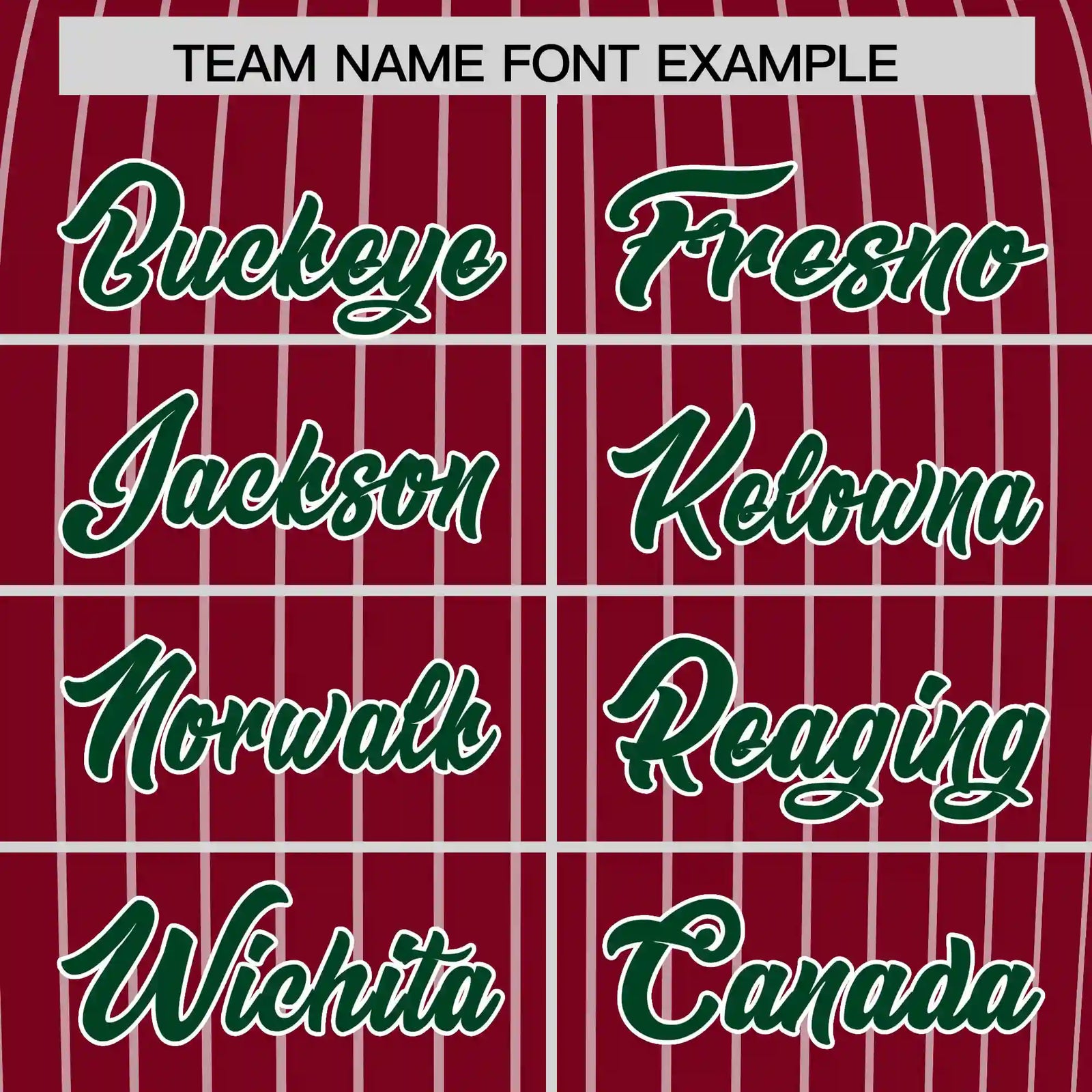Custom Crimson White-Green Pinstripe Pattern Design Performance T-Shirt