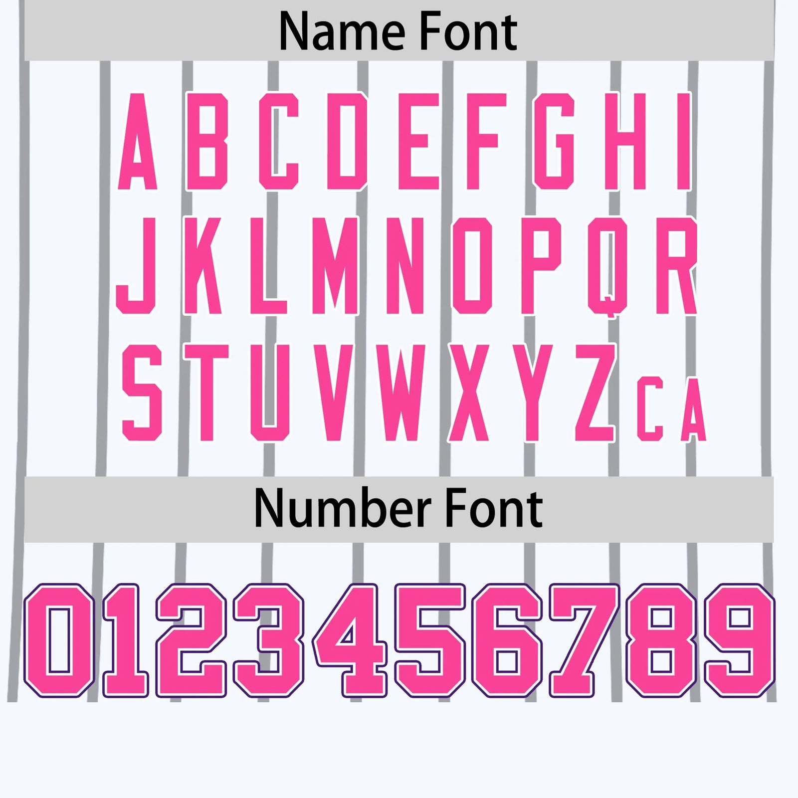 Custom White Black-Purple Pinstripe Pattern Design Performance T-Shirt