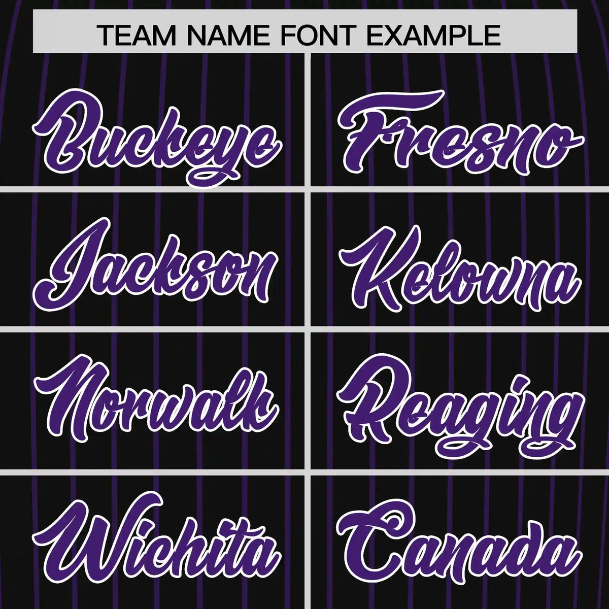 Custom Black Purple-White Pinstripe Pattern Design Performance T-Shirt