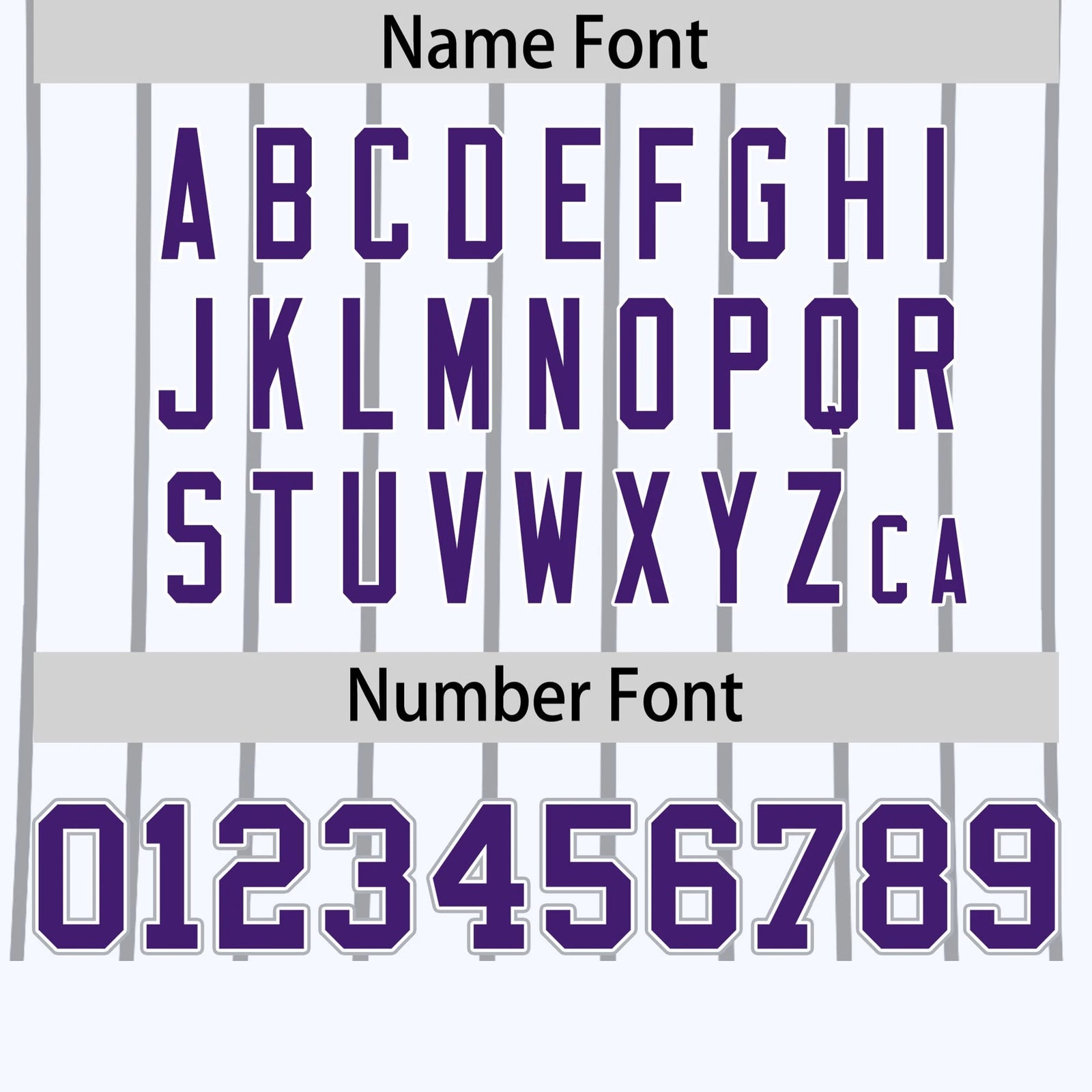 Custom White Black-Purple Pinstripe Pattern Design Performance T-Shirt