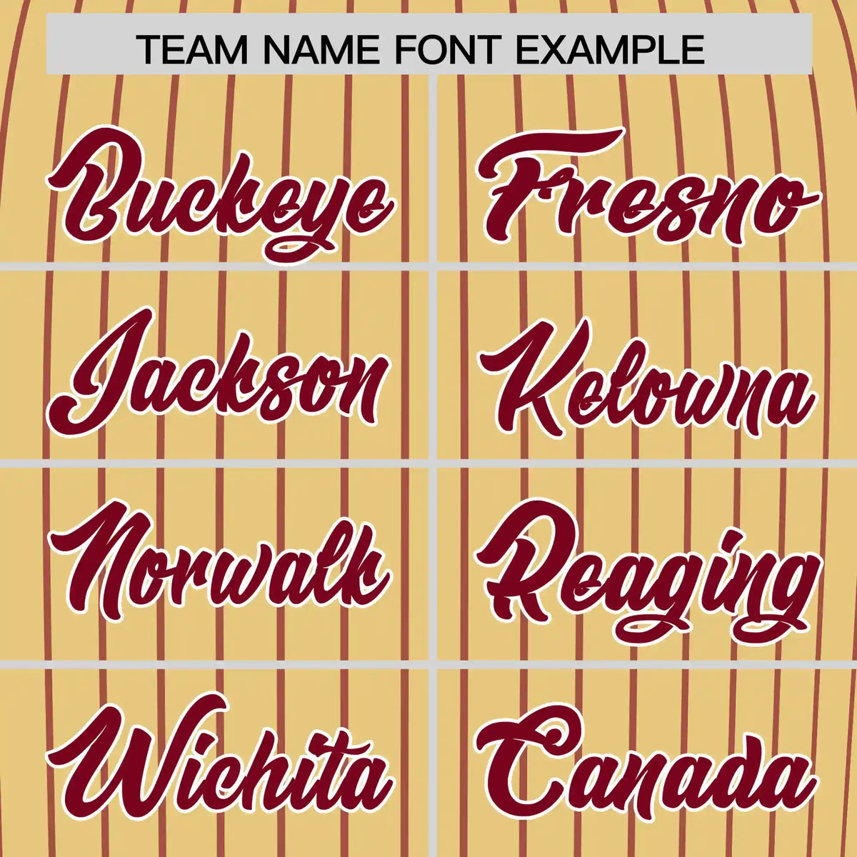 Custom Khaki Crimson-Crimson Pinstripe Pattern Design Performance T-Shirt