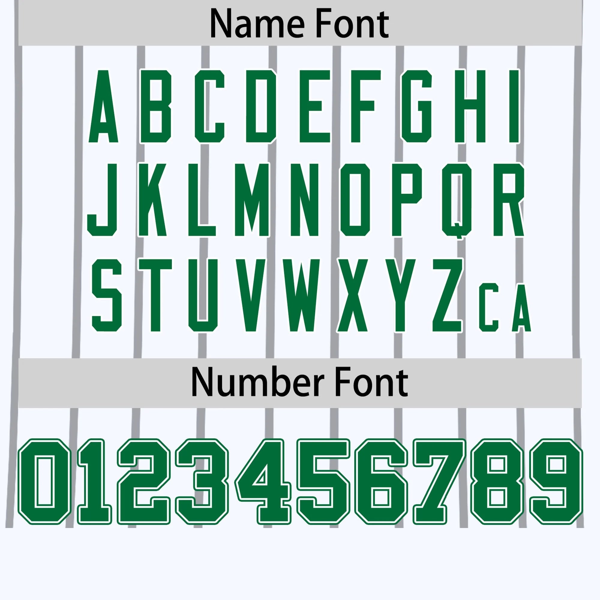 Custom White Gray-Kelly Green Pinstripe Pattern Design Performance T-Shirt