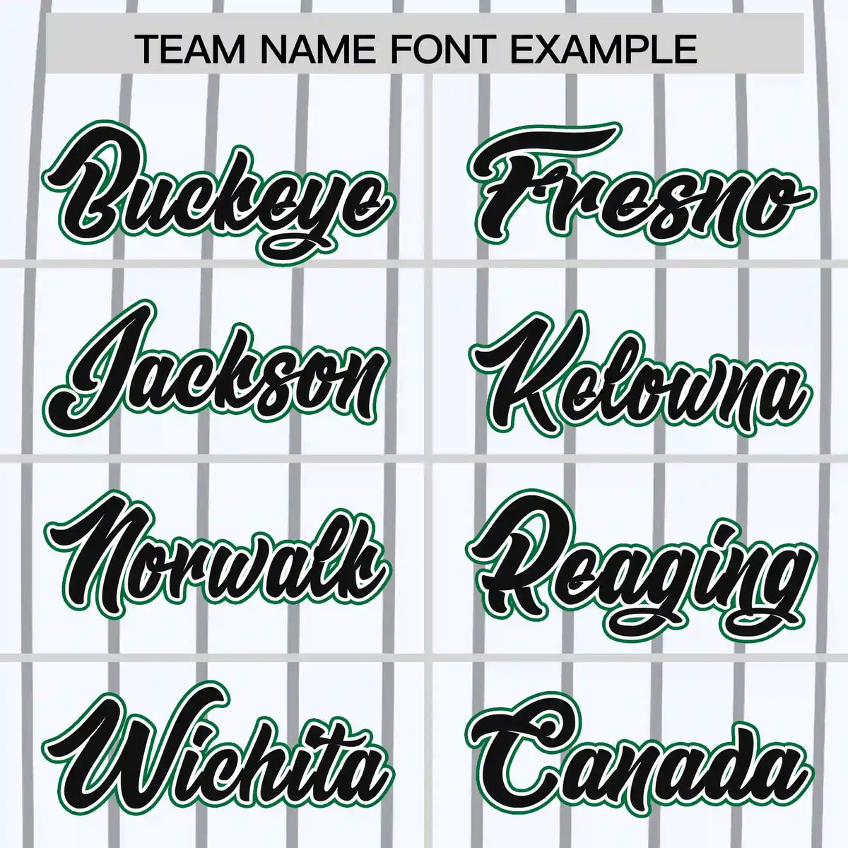 Custom White Gray-Kelly Green Pinstripe Pattern Design Performance T-Shirt