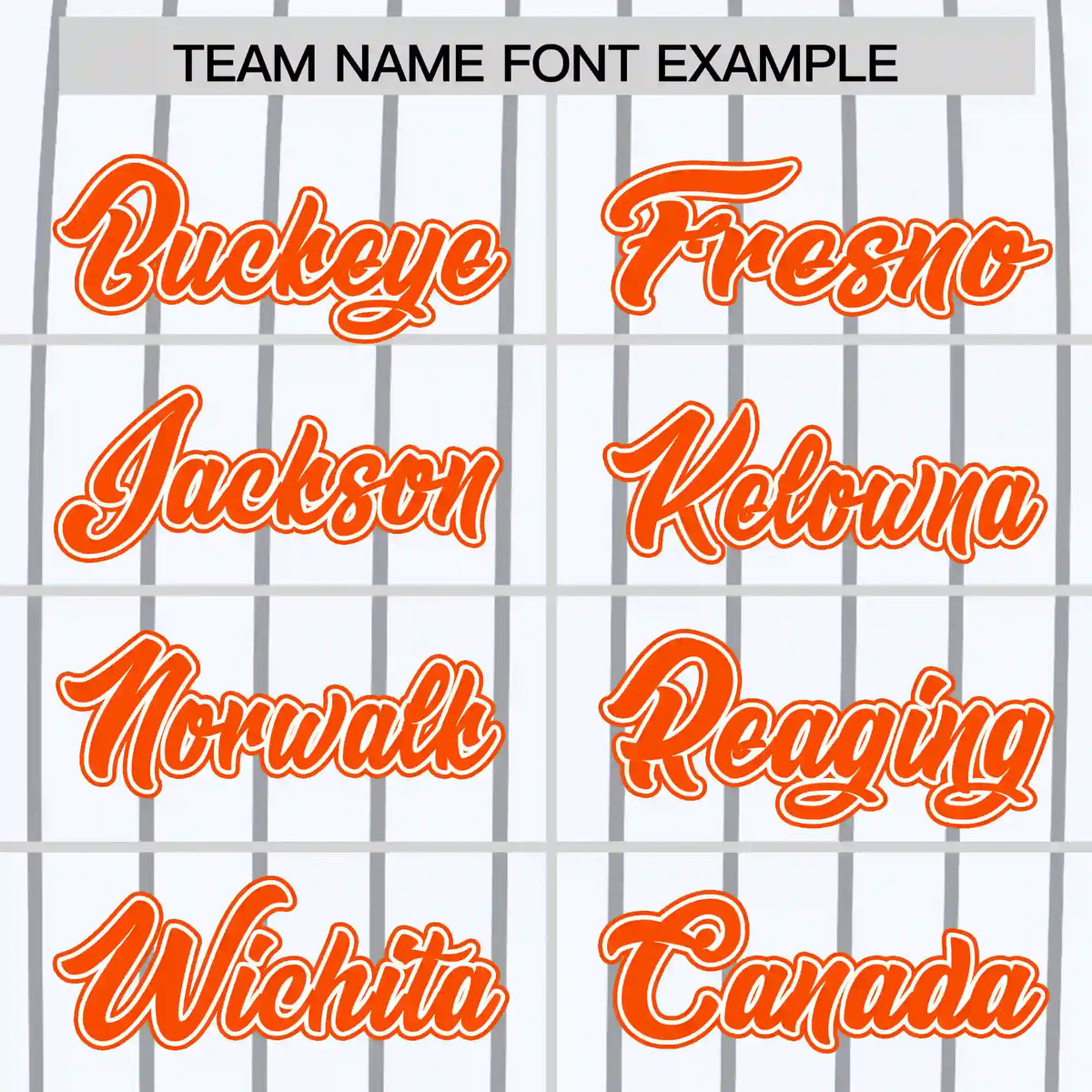 Custom White Gray-Orange Pinstripe Pattern Design Performance T-Shirt