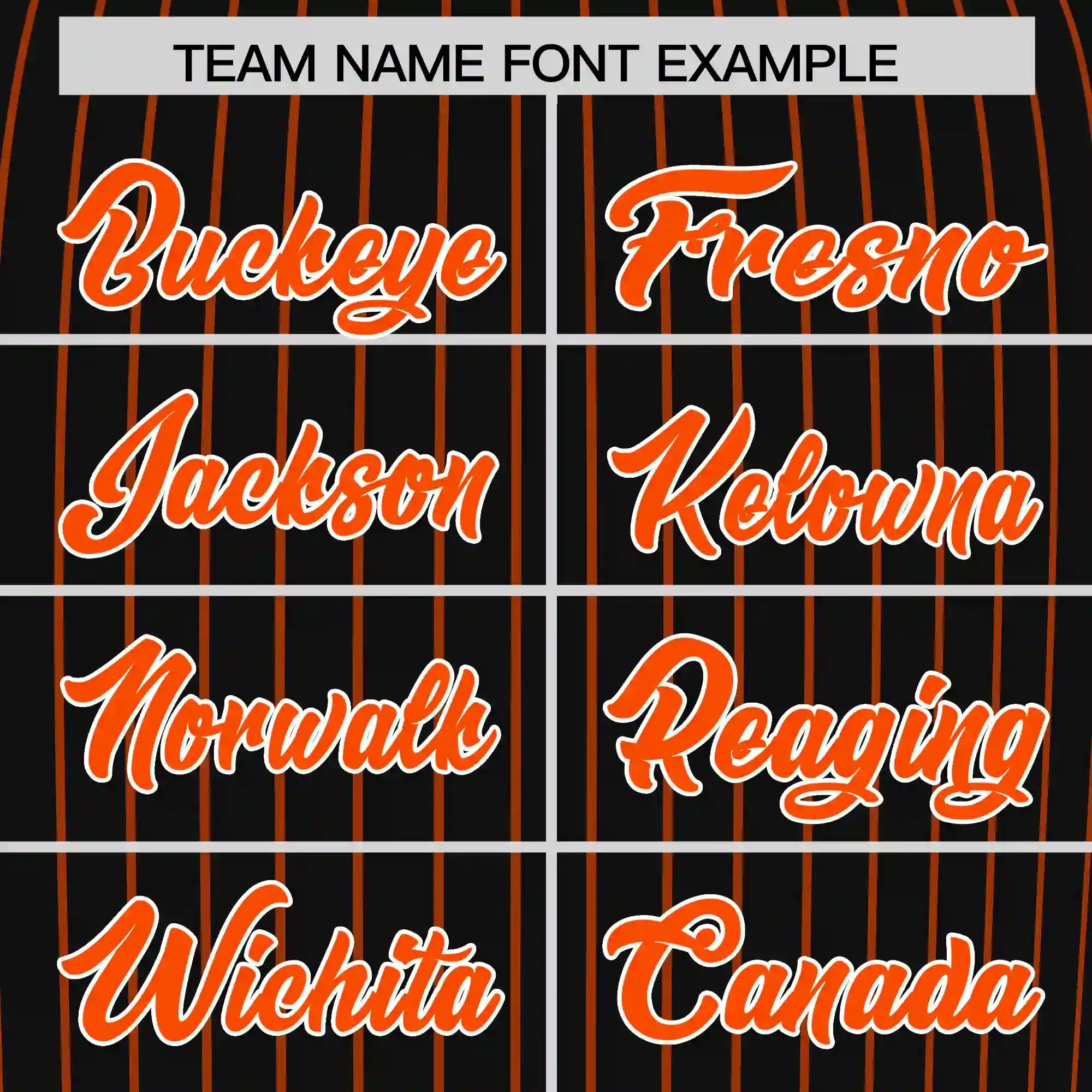 Custom Black Orange-Orange Pinstripe Pattern Design Performance T-Shirt