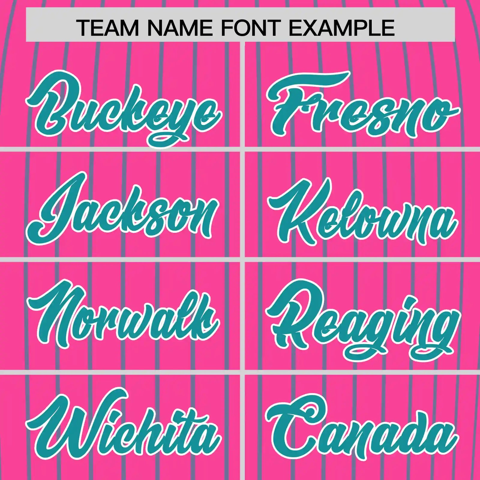 Custom Pink Aqua-Aqua Pinstripe Pattern Design Performance T-Shirt