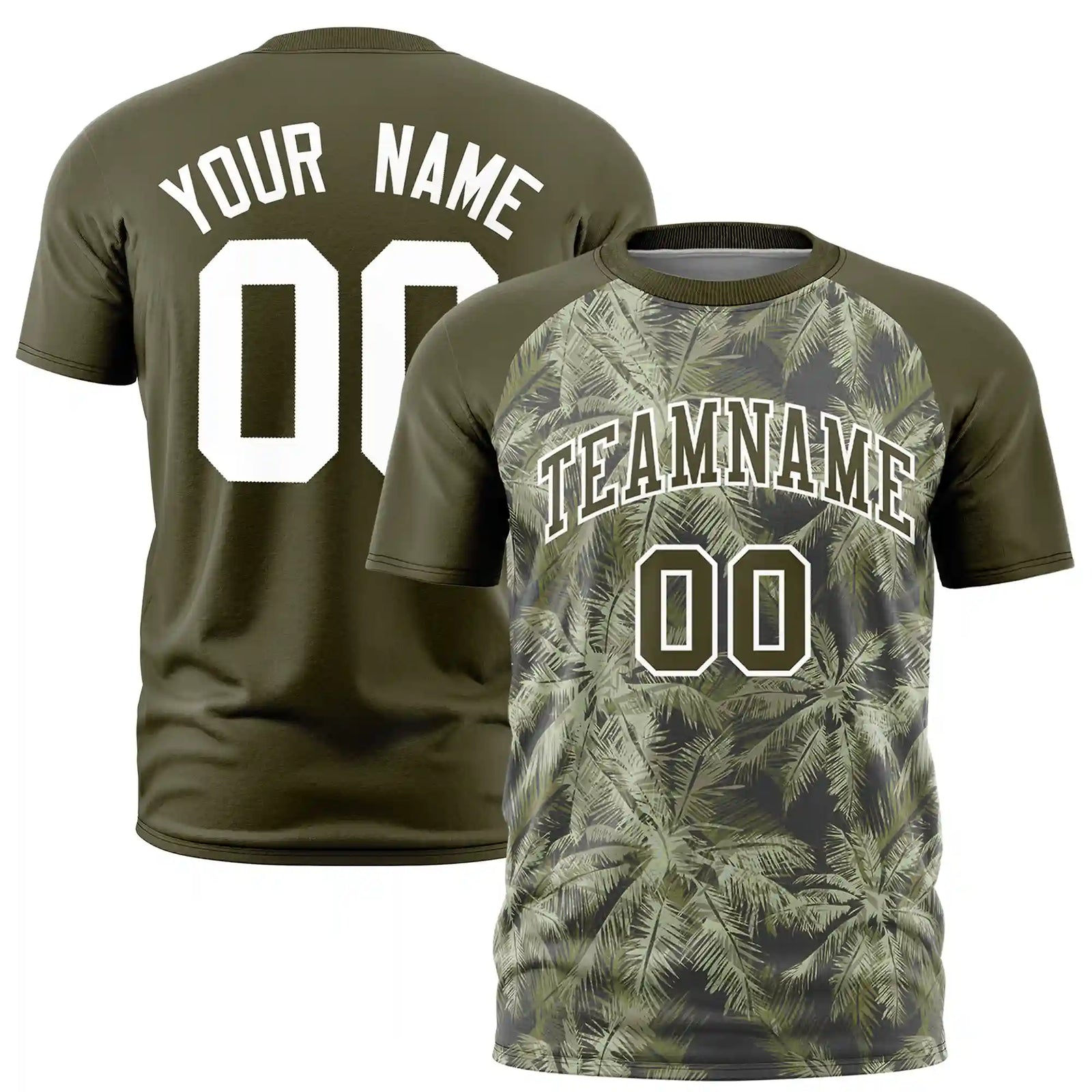 Custom Olive Summer Style  Design  Performance T-Shirt